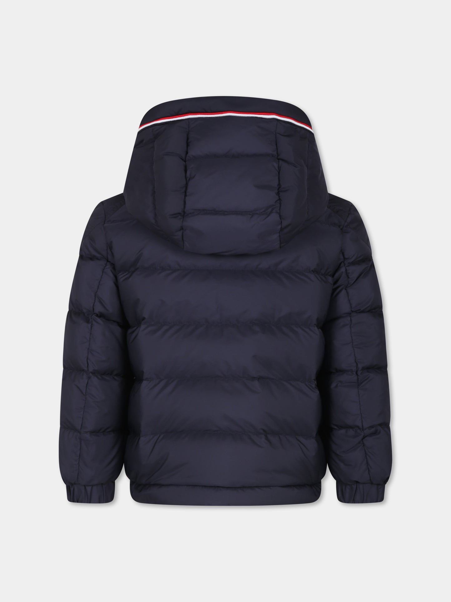 Piumino Merary blu per bambino con logo,Moncler Kids,J2954 1A00035 5968E 742