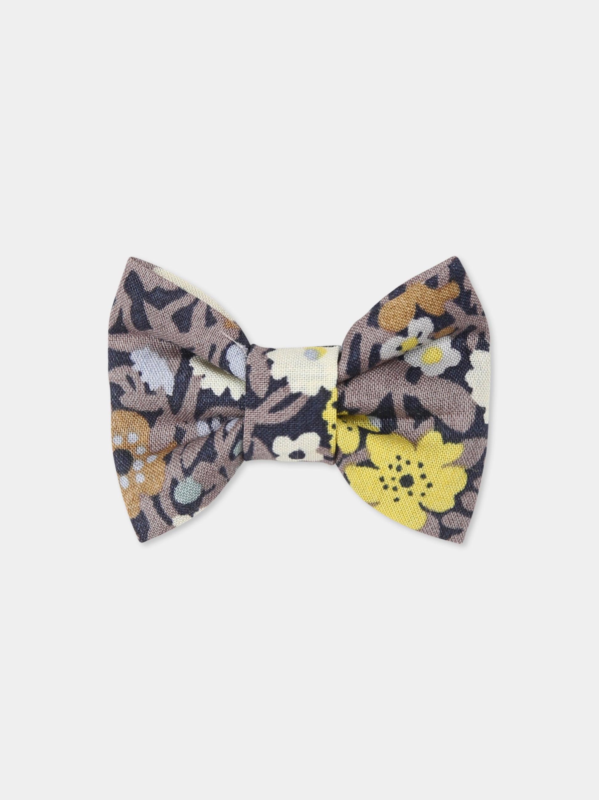 Set fermagli multicolor per bambina con stampa floreale,Bonpoint,W04GHAW00012 596B