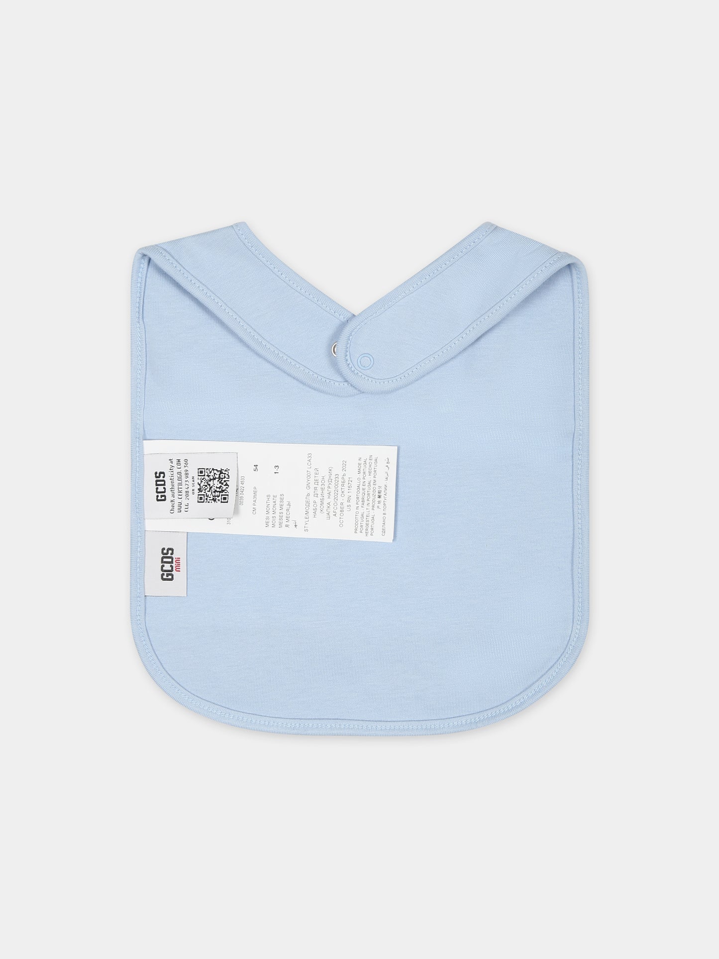 Tutina per neonato con logo,Gcds Kids,GNY007 LCA33 40069