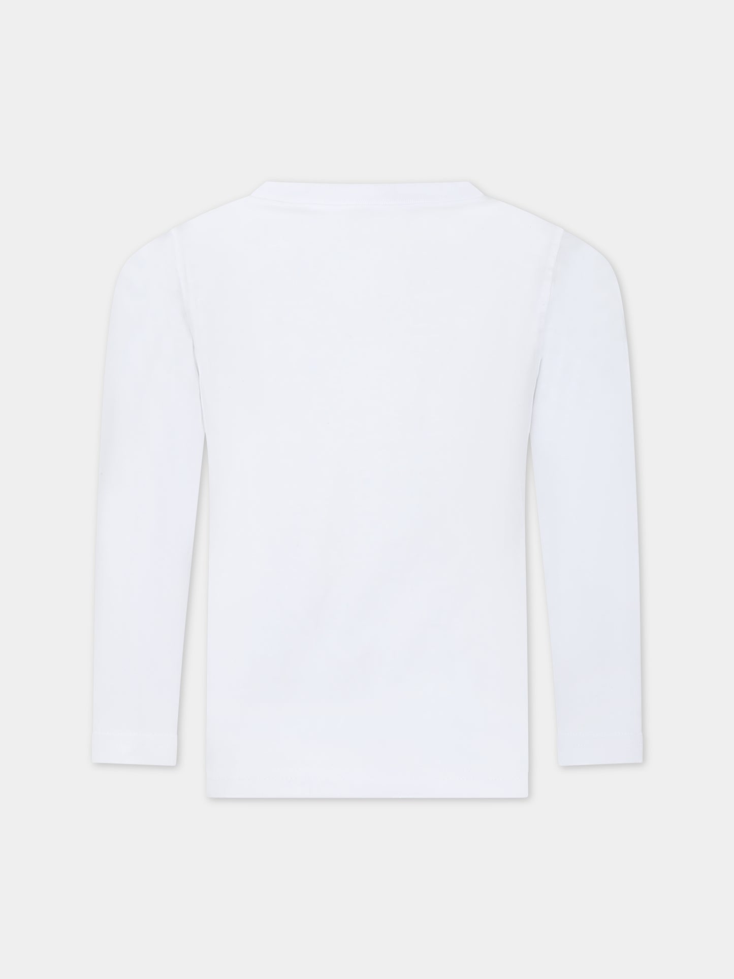 T-shirt bianca per bambino con logo,Timberland,T25U29 10P