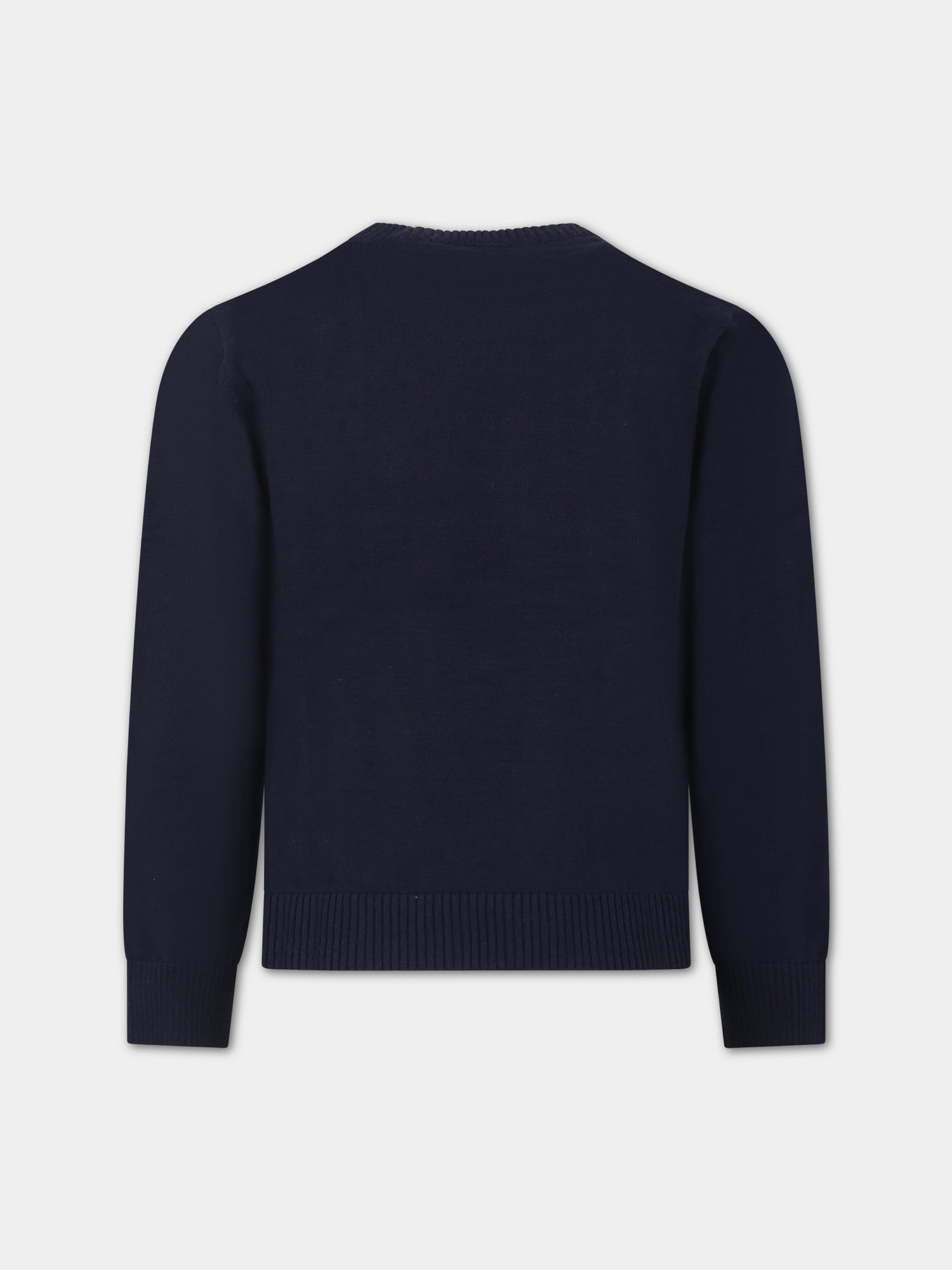 Maglione blu per bambino,Timberland,T25U49 857