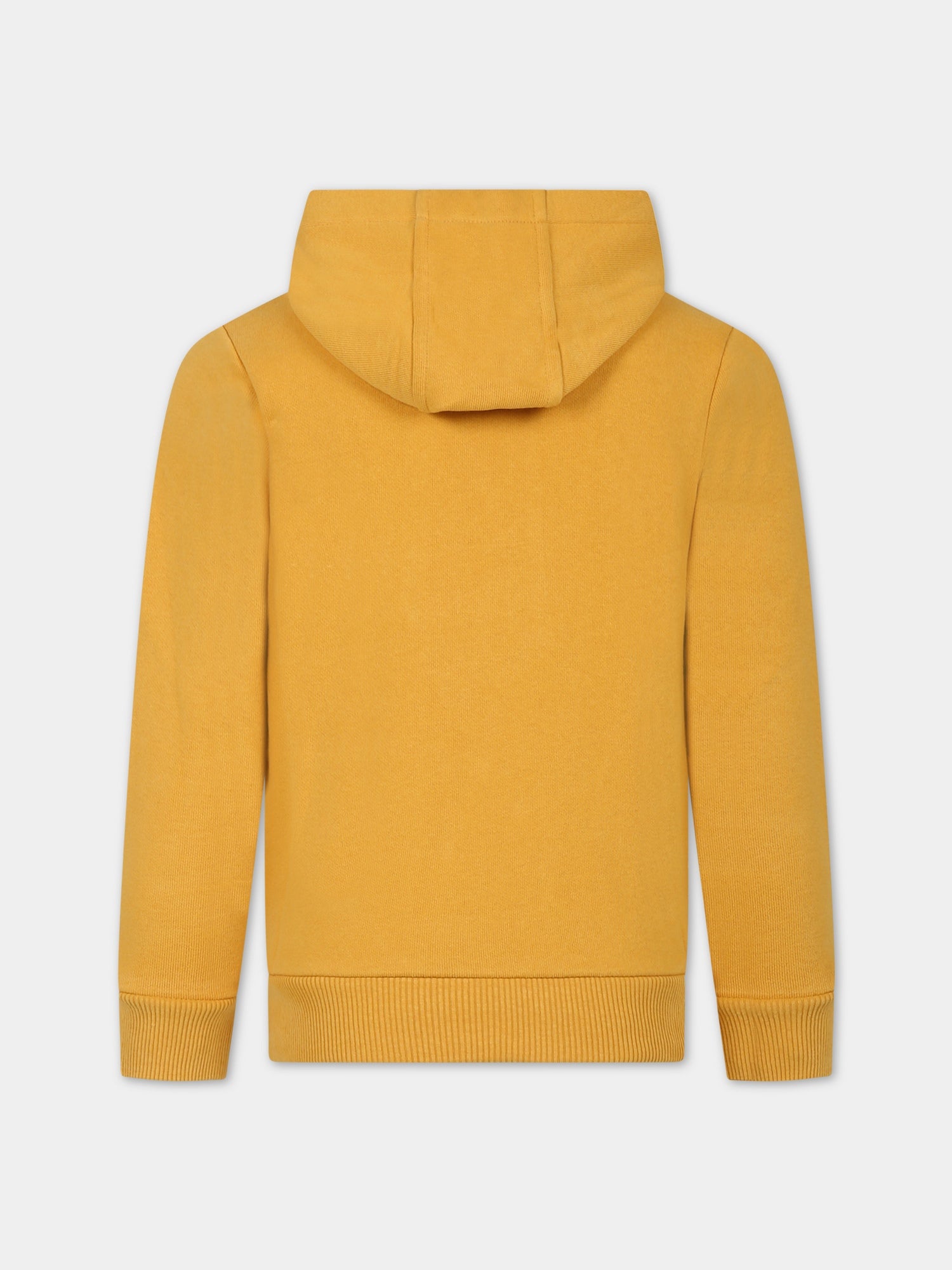 Felpa gialla per bambino con logo,Timberland,T25U56 575