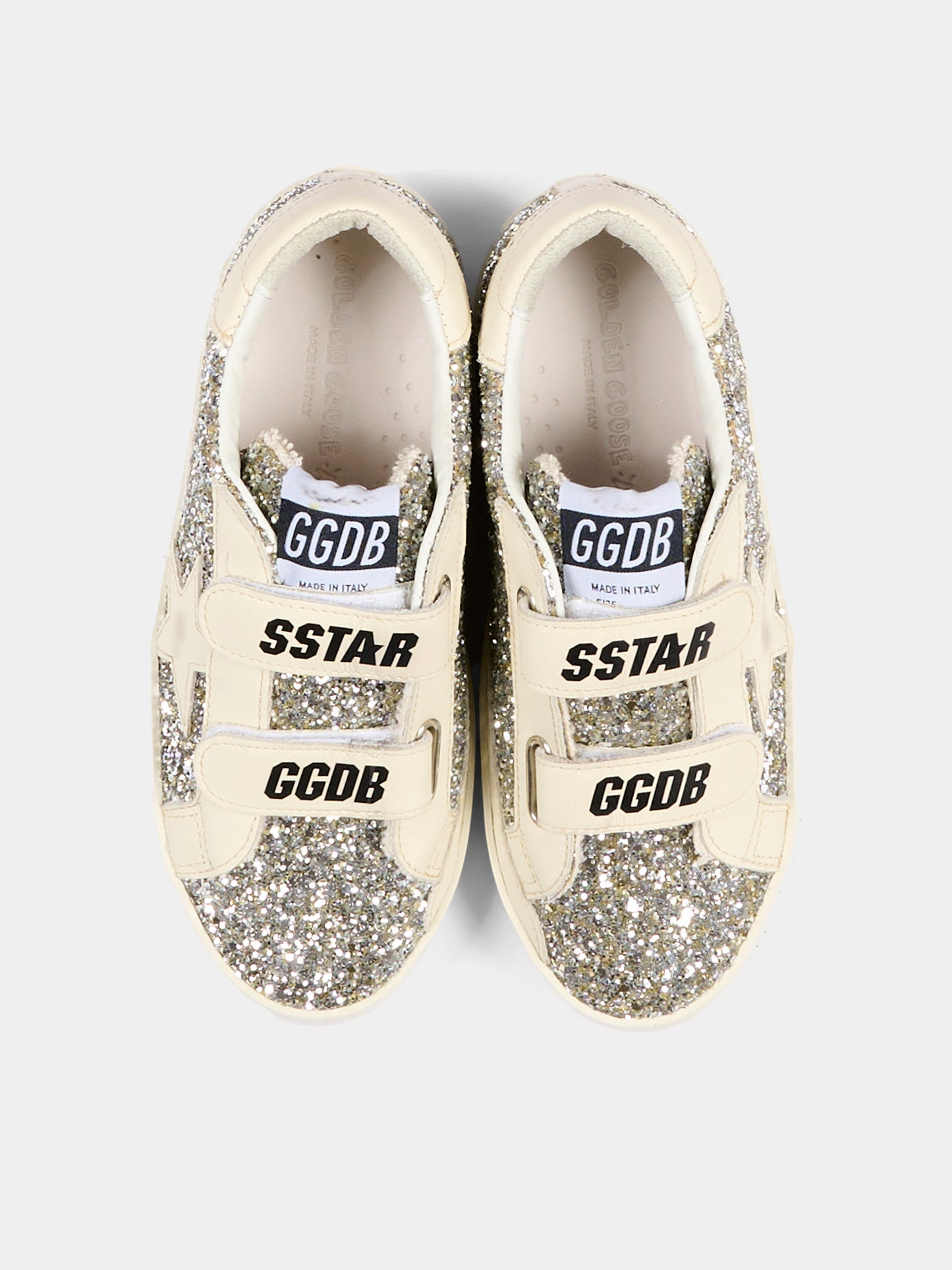 Sneakers oro Old School per bambina