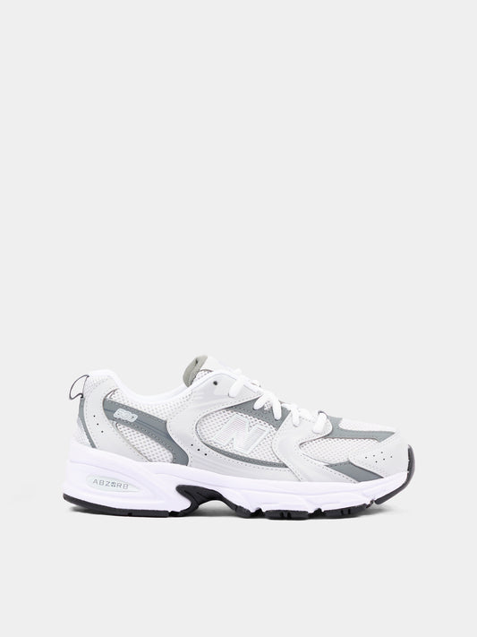 Sneakers 530 grigie per bambini con logo