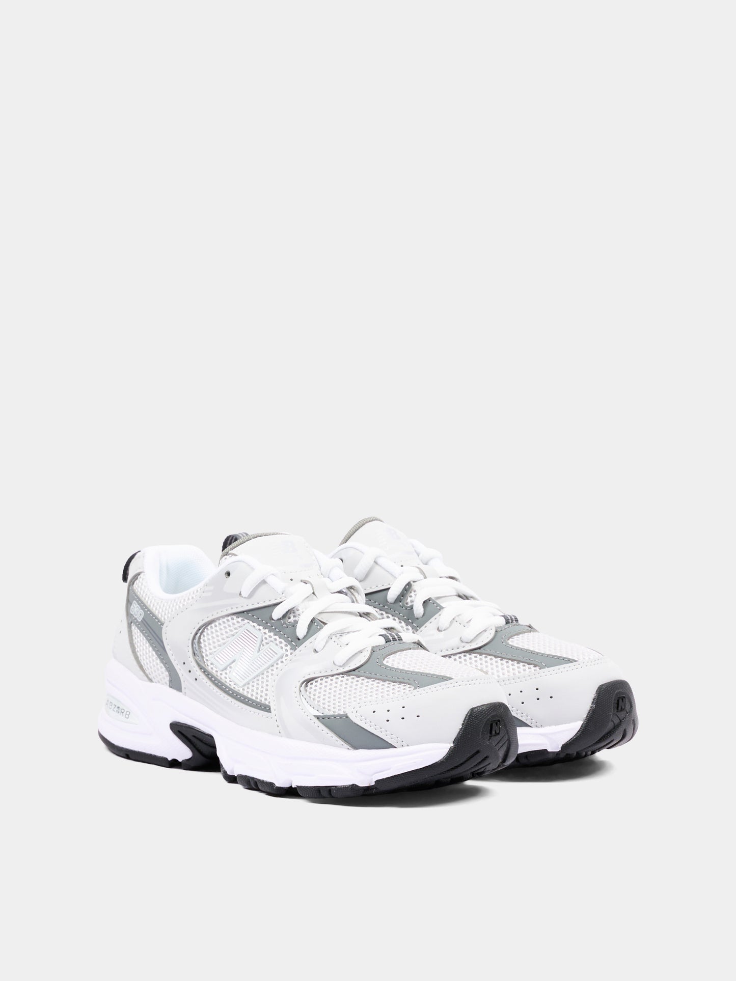 Sneakers 530 grigie per bambini con logo