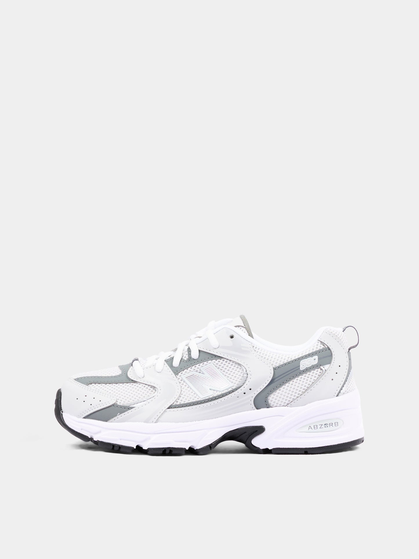 Sneakers 530 grigie per bambini con logo