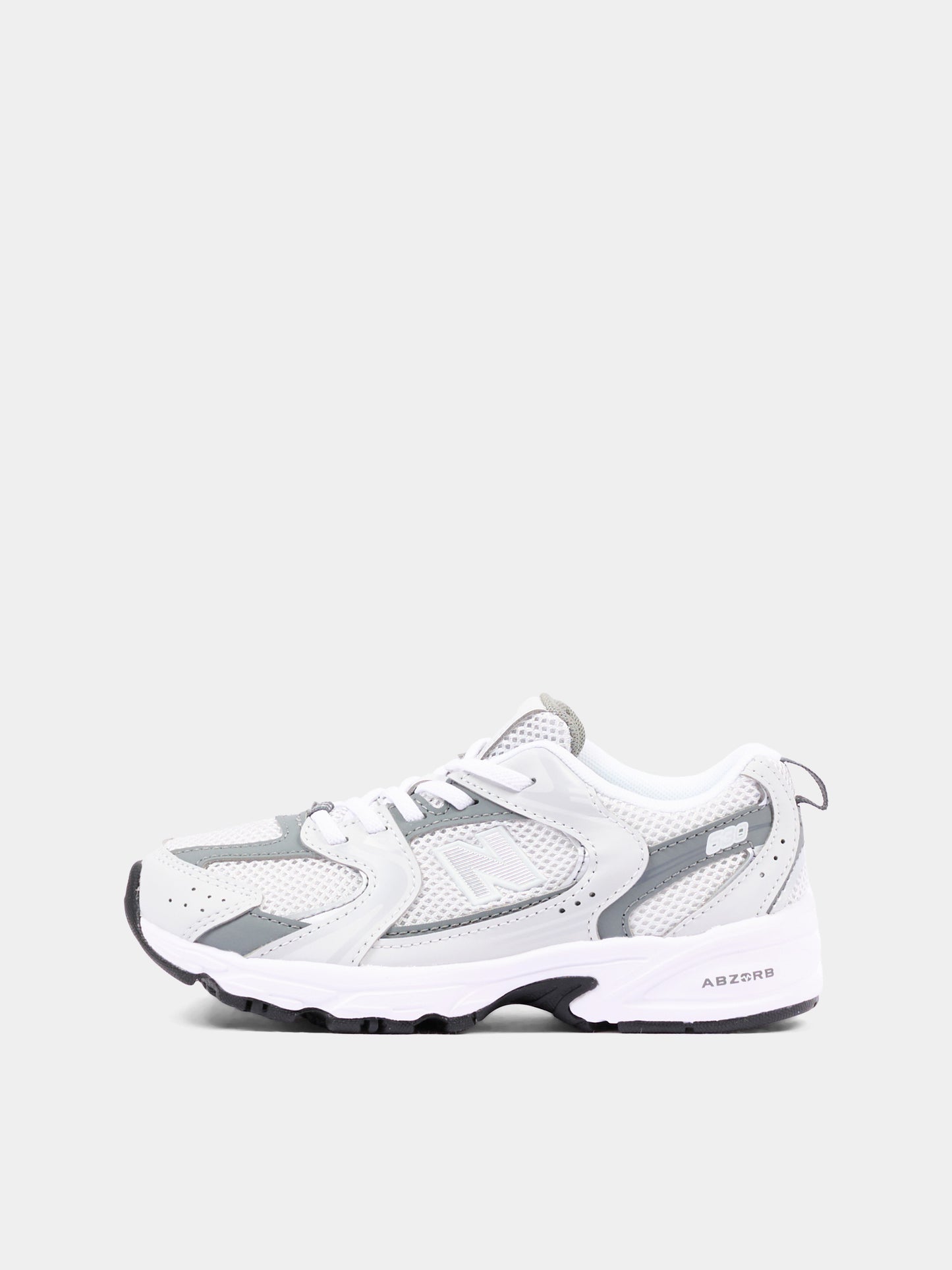 Sneakers 530 grigie per bambini con logo