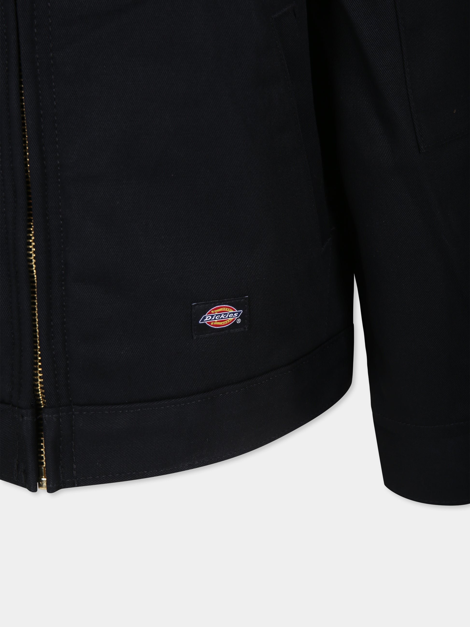 Giubbotto nero per bambino con logo,Dickies,DK0KJ903DCK1