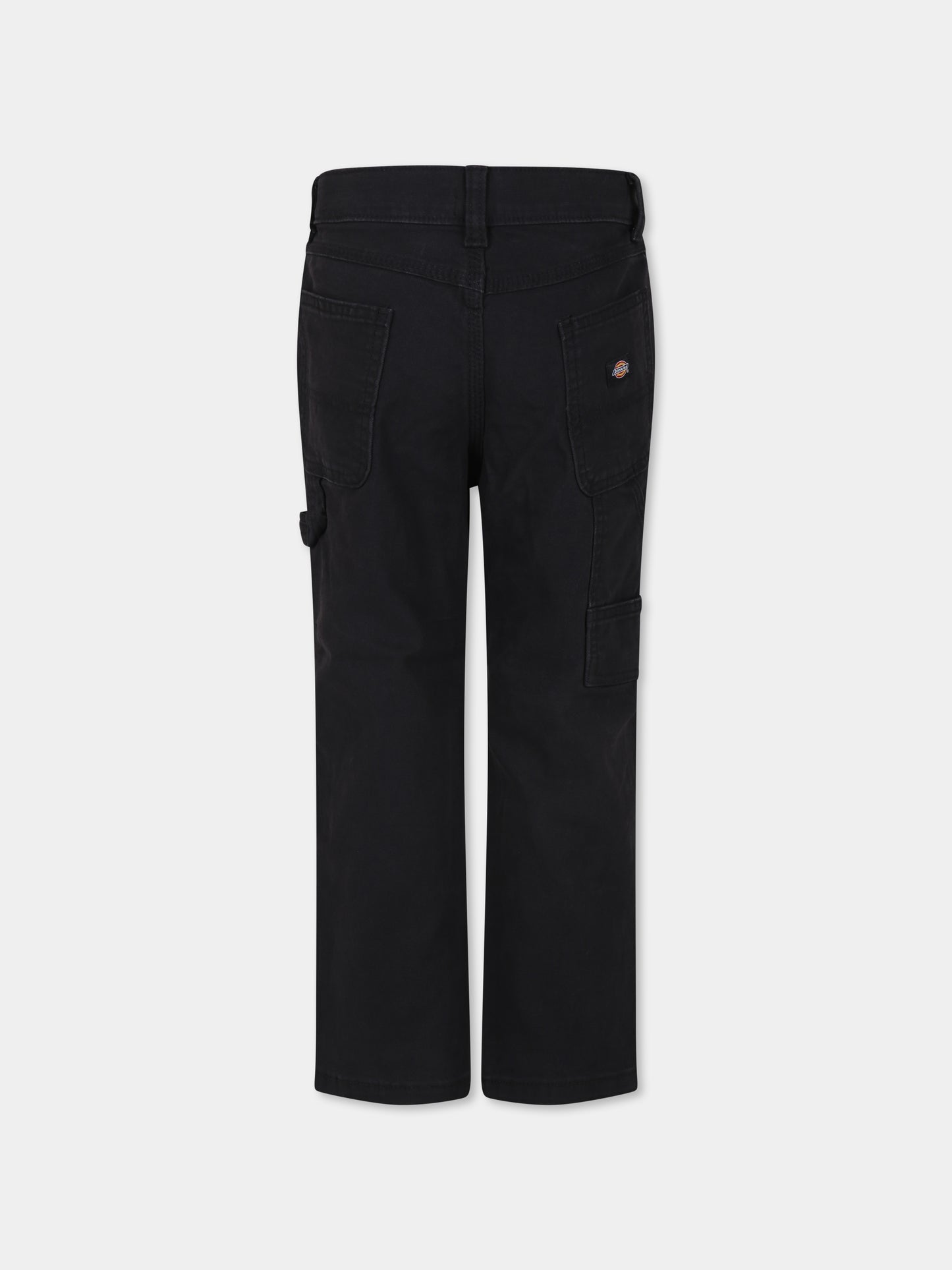 Pantaloni neri per bambino con logo,Dickies,DK0A85WTBLK1