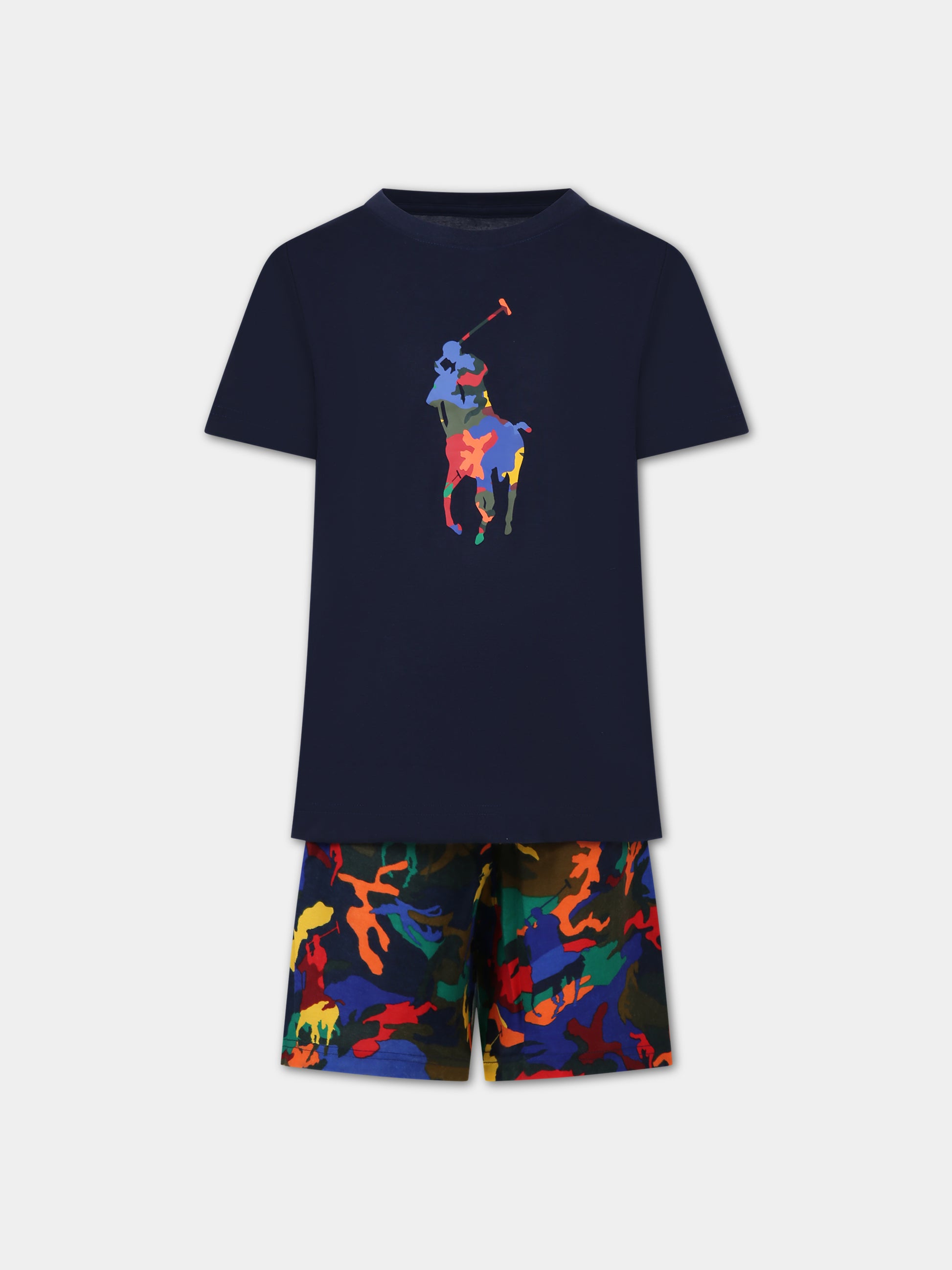 Pigiama multicolor per bambino,Ralph Lauren Kids,9P0109 BDL