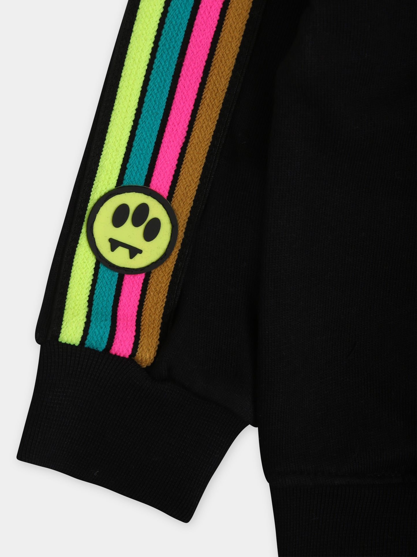 Completo nero per neonata con logo,Barrow,F3BKNGTP105 110