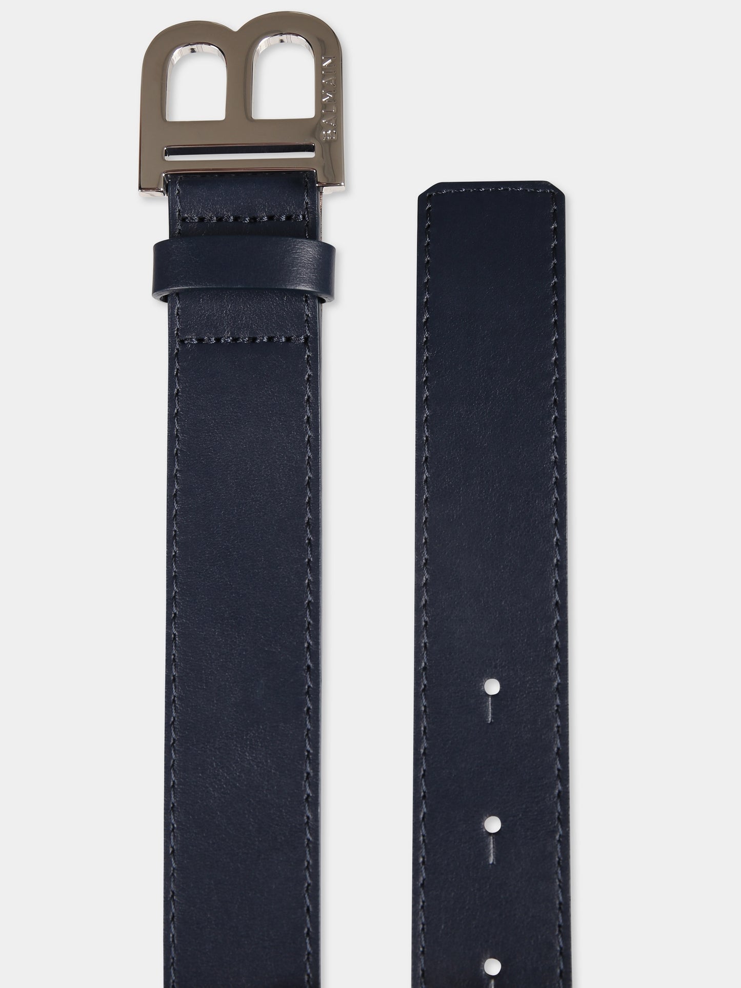 Cintura blu per bambini con logo