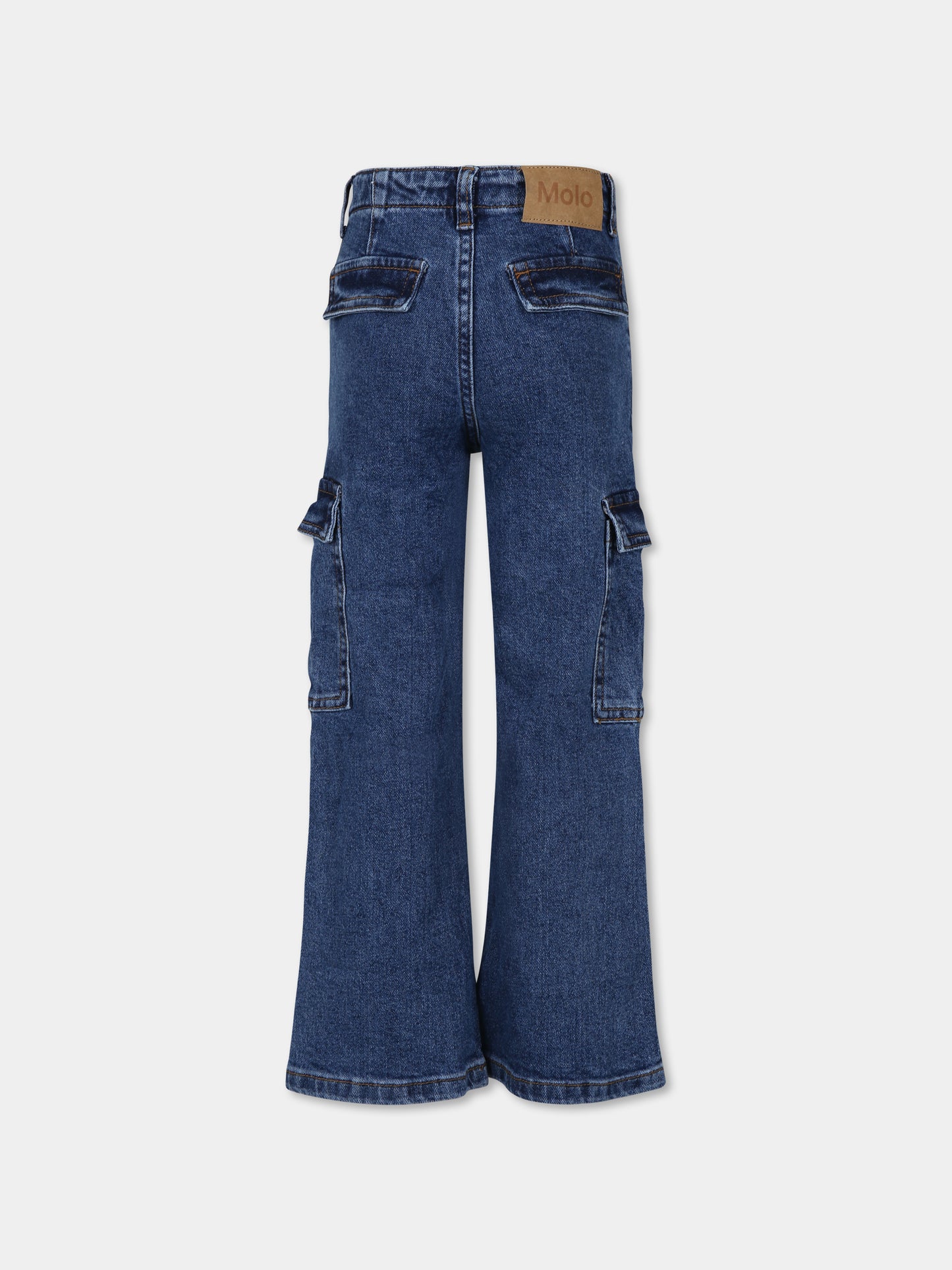 Jeans Addy blu per bambina,Molo,2W24I107 5377