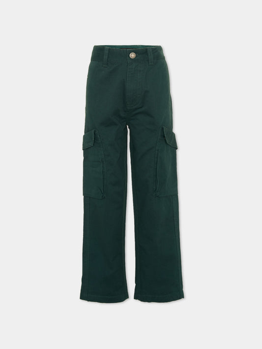 Pantaloni verdi Austin per bambino