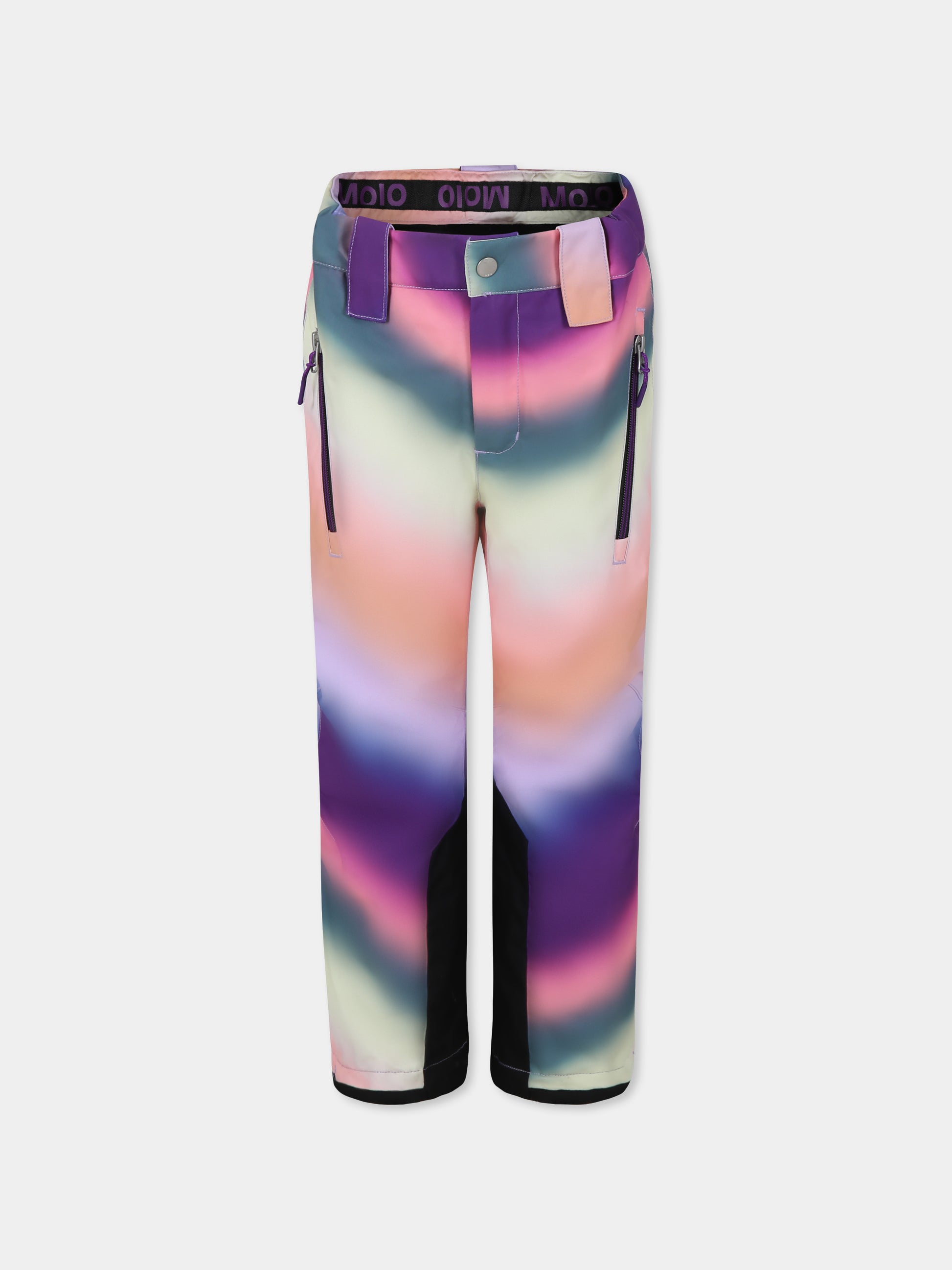 Pantaloni multicolor Jump Pro per bambina,Molo,5W24I102 9107