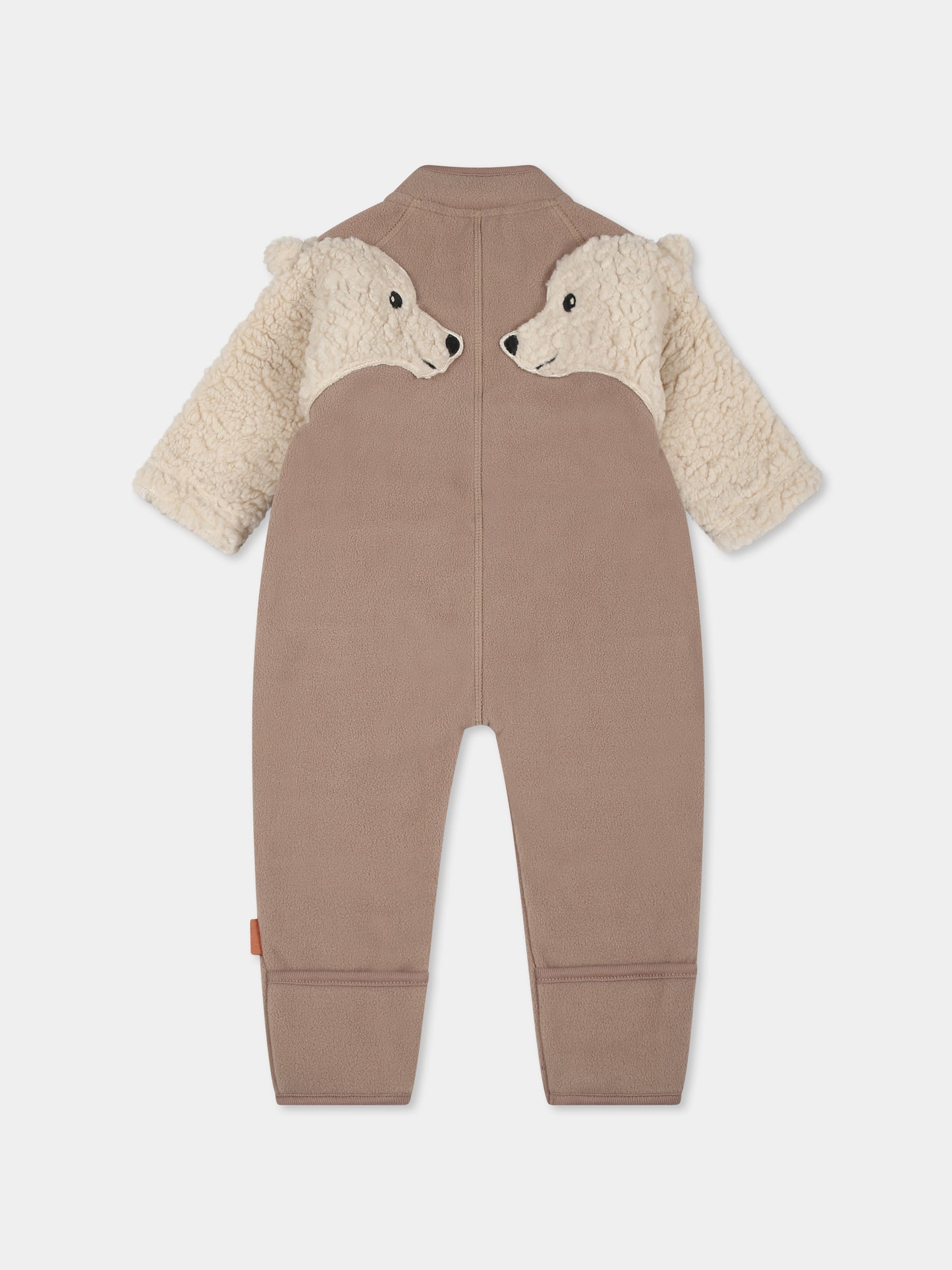 Tutina beige Udo per neonati con orso polare,Molo,5W24L302 8962