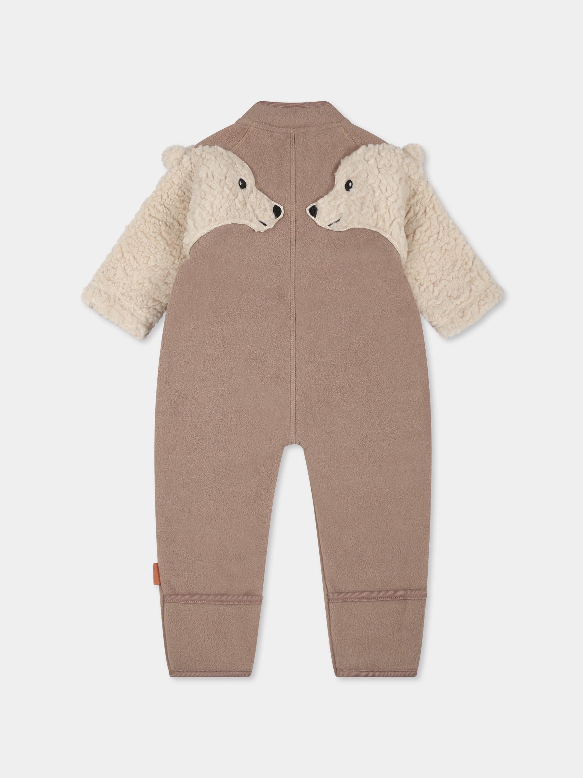 Tutina beige Udo per neonati con orso polare,Molo,5W24L302 8962