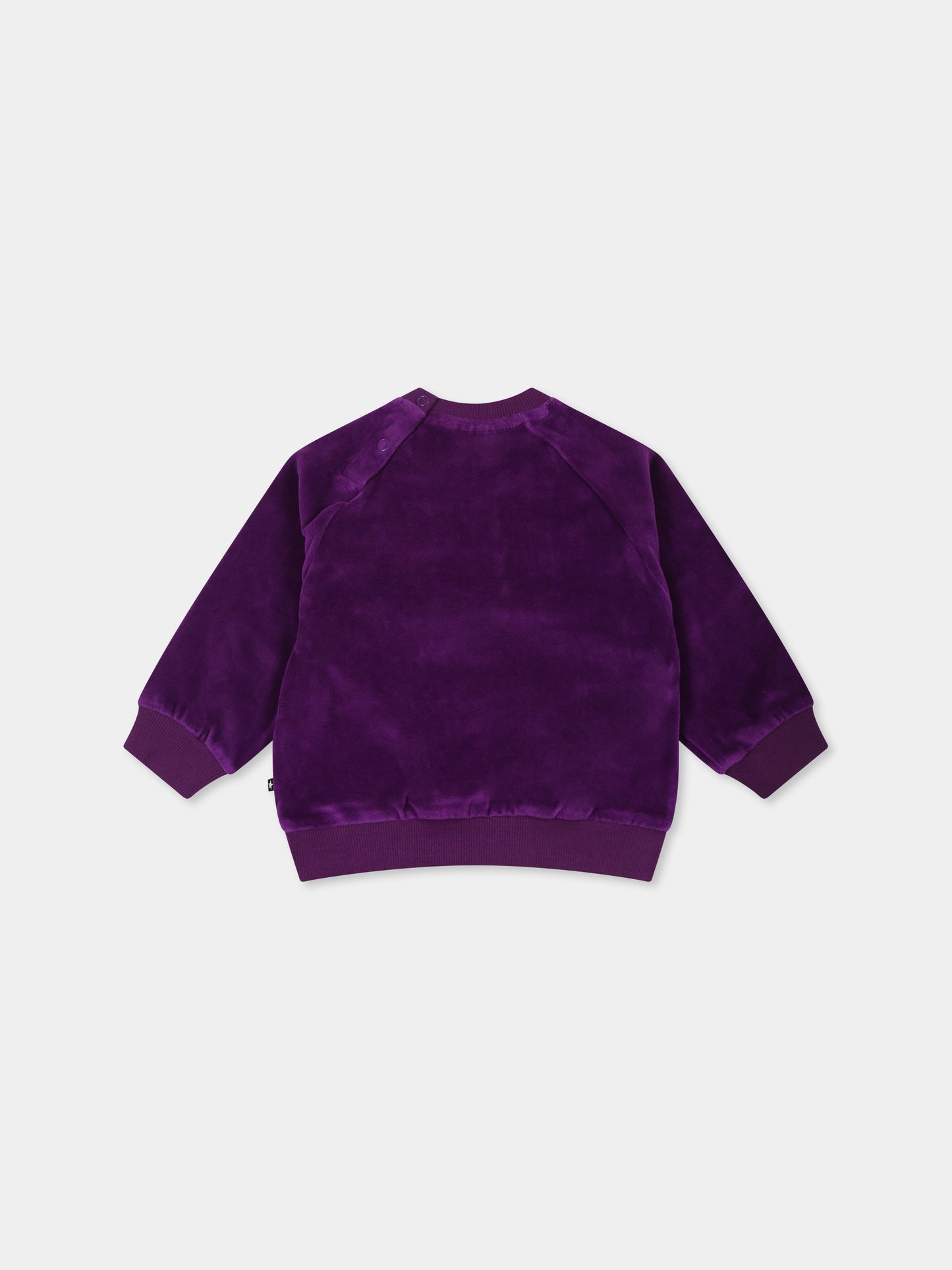 Felpa viola Disc per neonata,Molo,4W24J203 8967