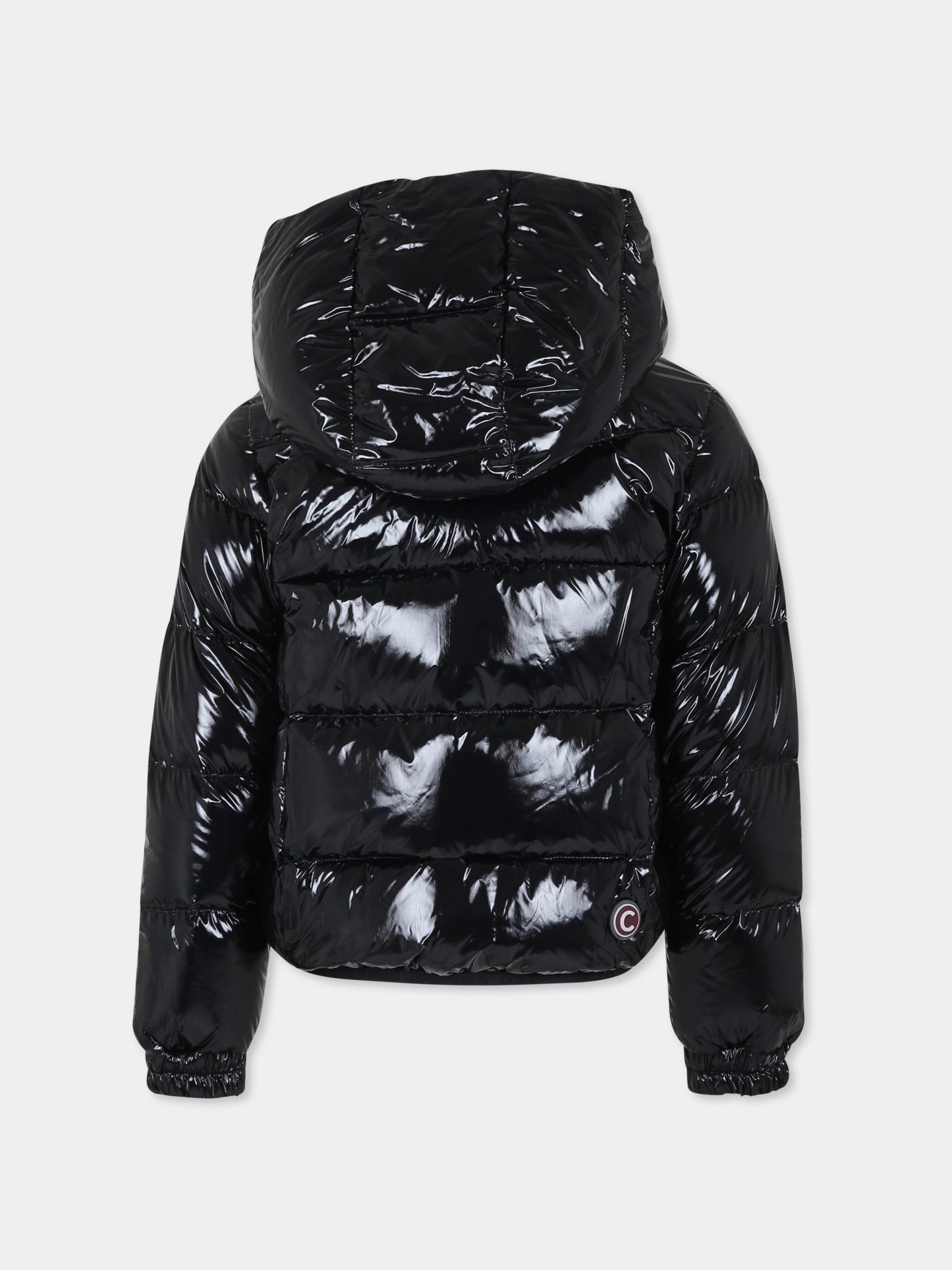 Piumino nero per bambina con logo,Colmar Originals Kids,3400 8XV 99