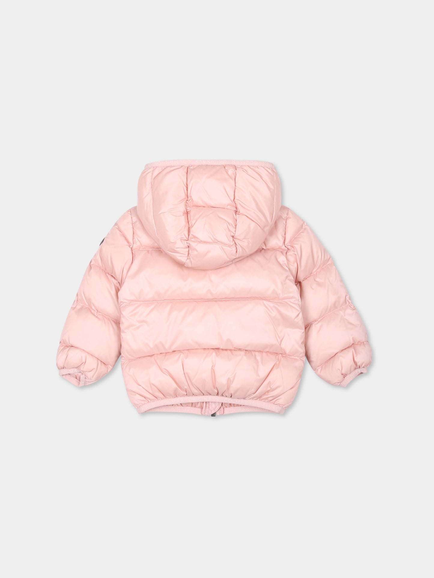 Piumino rosa per neonata con logo,Colmar Originals Kids,3470A 2YO 420