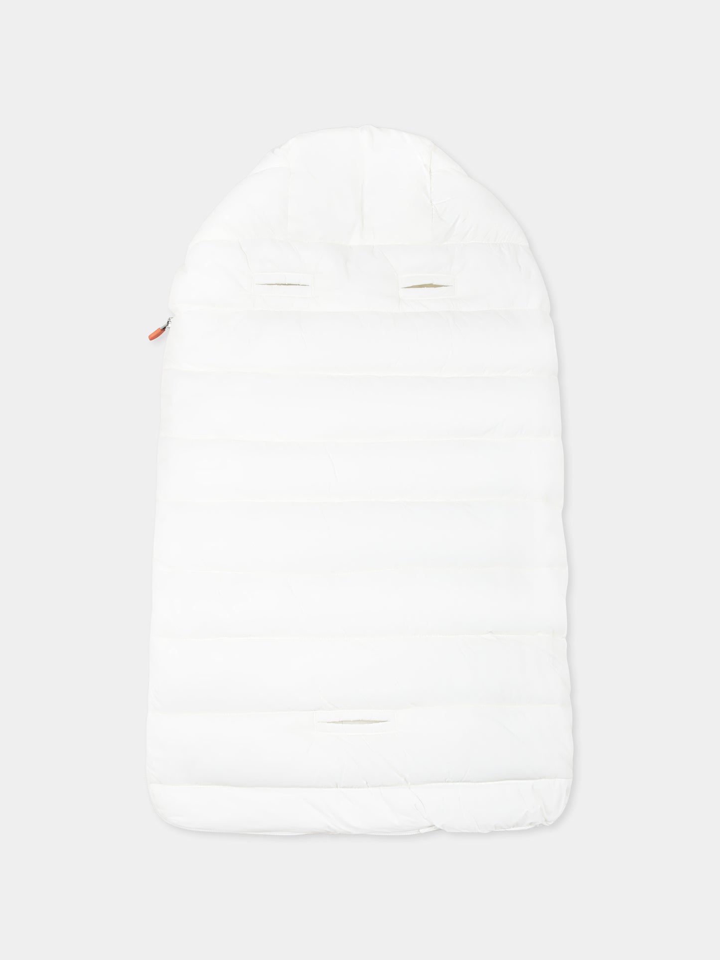 Sacco nanna May bianco per neonati con logo,Save The Duck Kids,I30001X GIGA19 00002