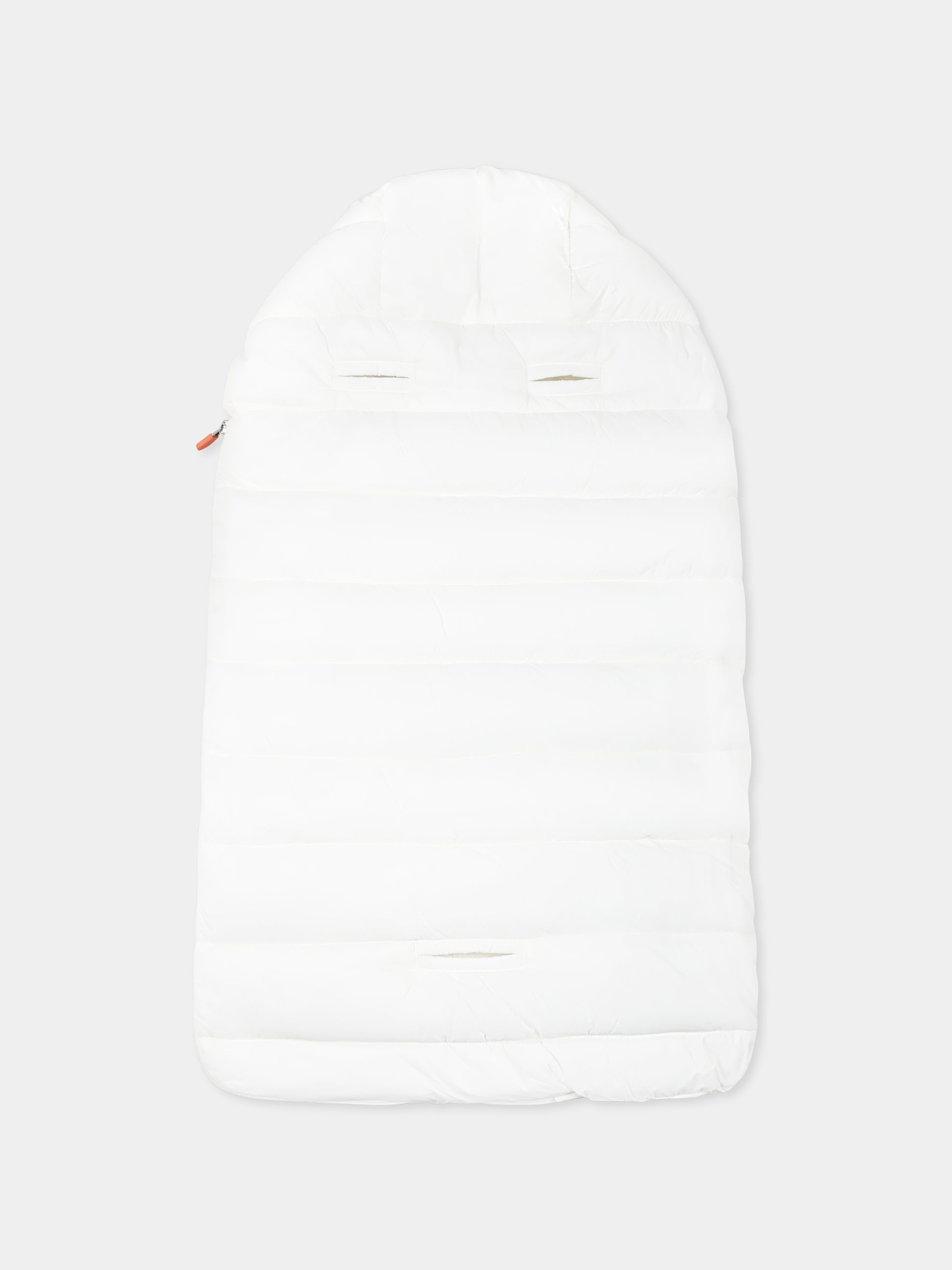 Sacco nanna May bianco per neonati con logo,Save The Duck Kids,I30001X GIGA19 00002