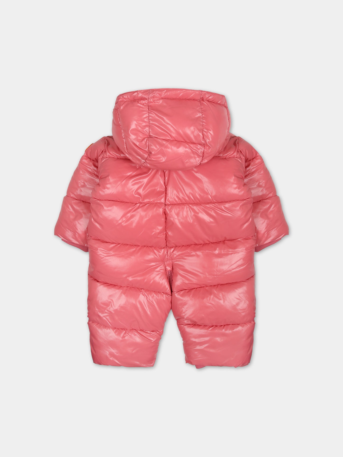 Tuta Shell rosa per neonata con logo,Save The Duck Kids,I30002X LUCK17 80036