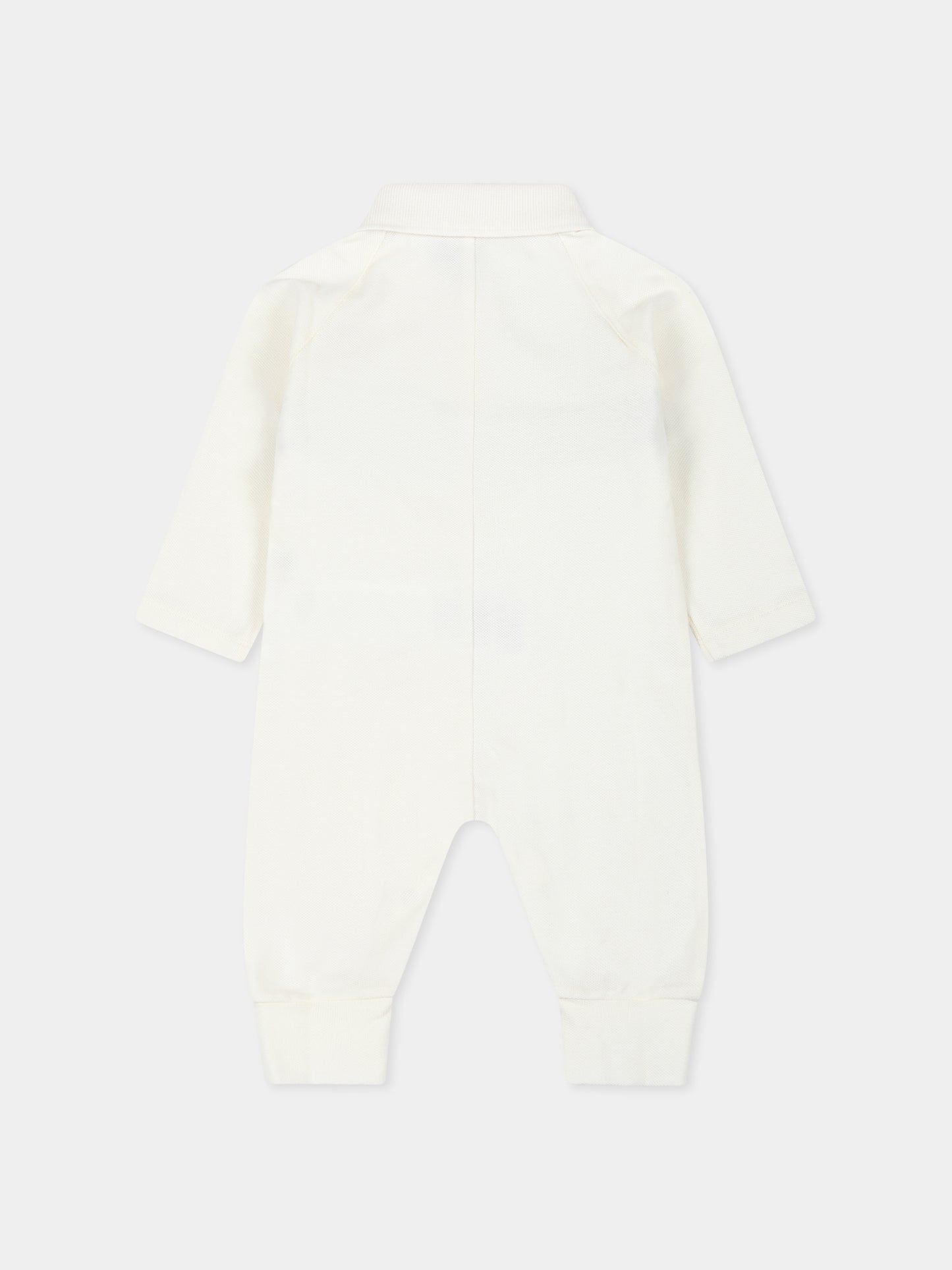 Tutina avorio per neonati con nastro Web,Gucci Kids,790518 XJF3F 9791