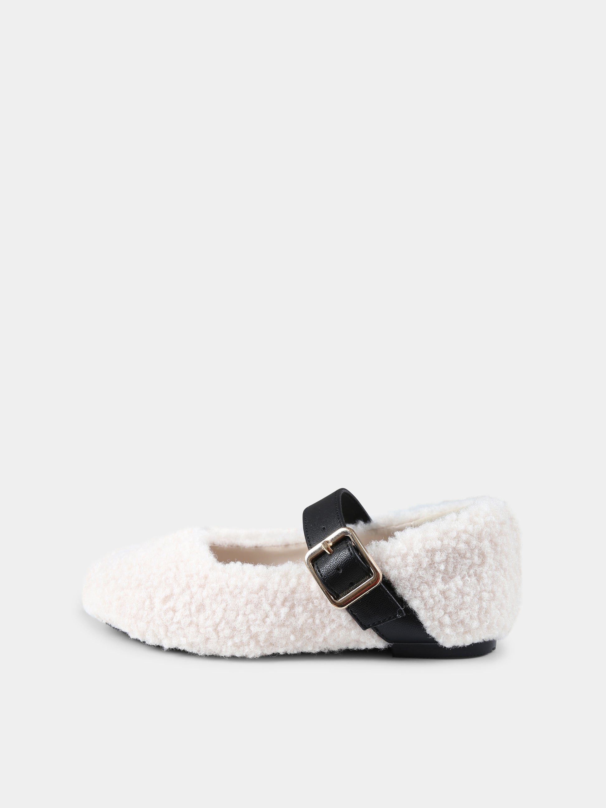 Ballerine avorio per bambina,Stella Mccartney Kids,TV0E46 Z2464 101