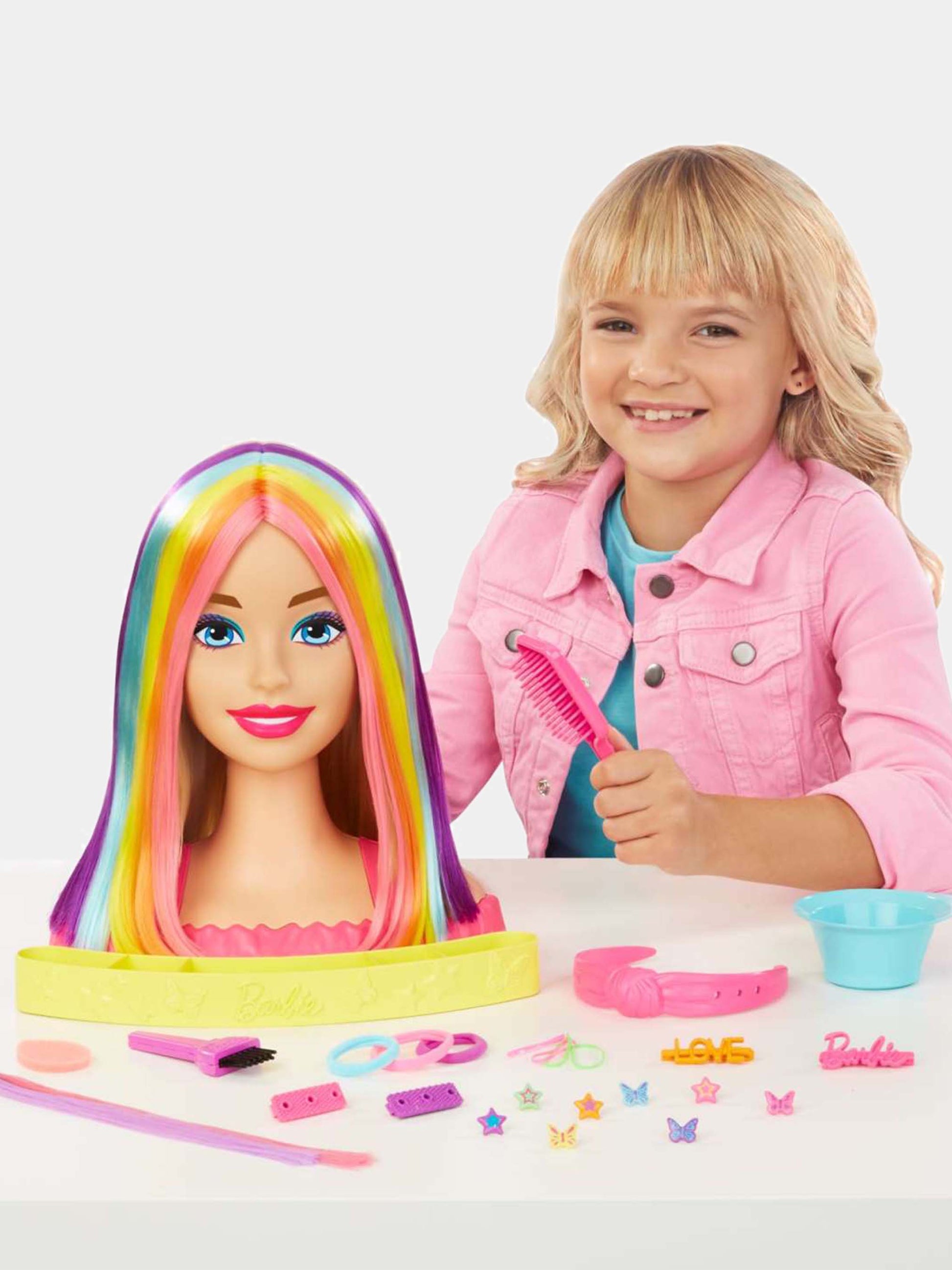 Barbie Super Chioma Hairstyle per bambina,Barbie,HMD78