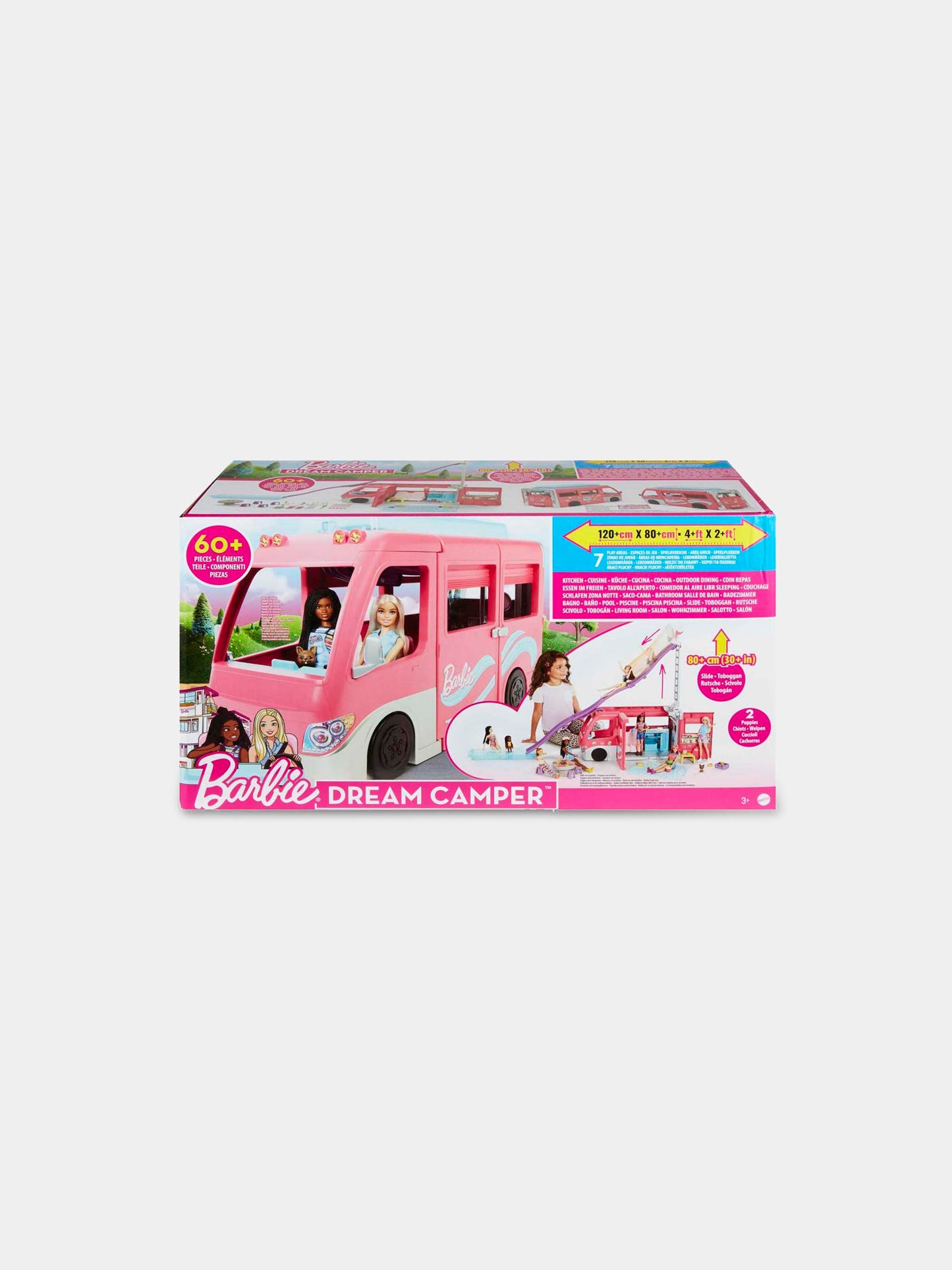 Barbie Camper dei sogni fucsia per bambina,Barbie,HCD46