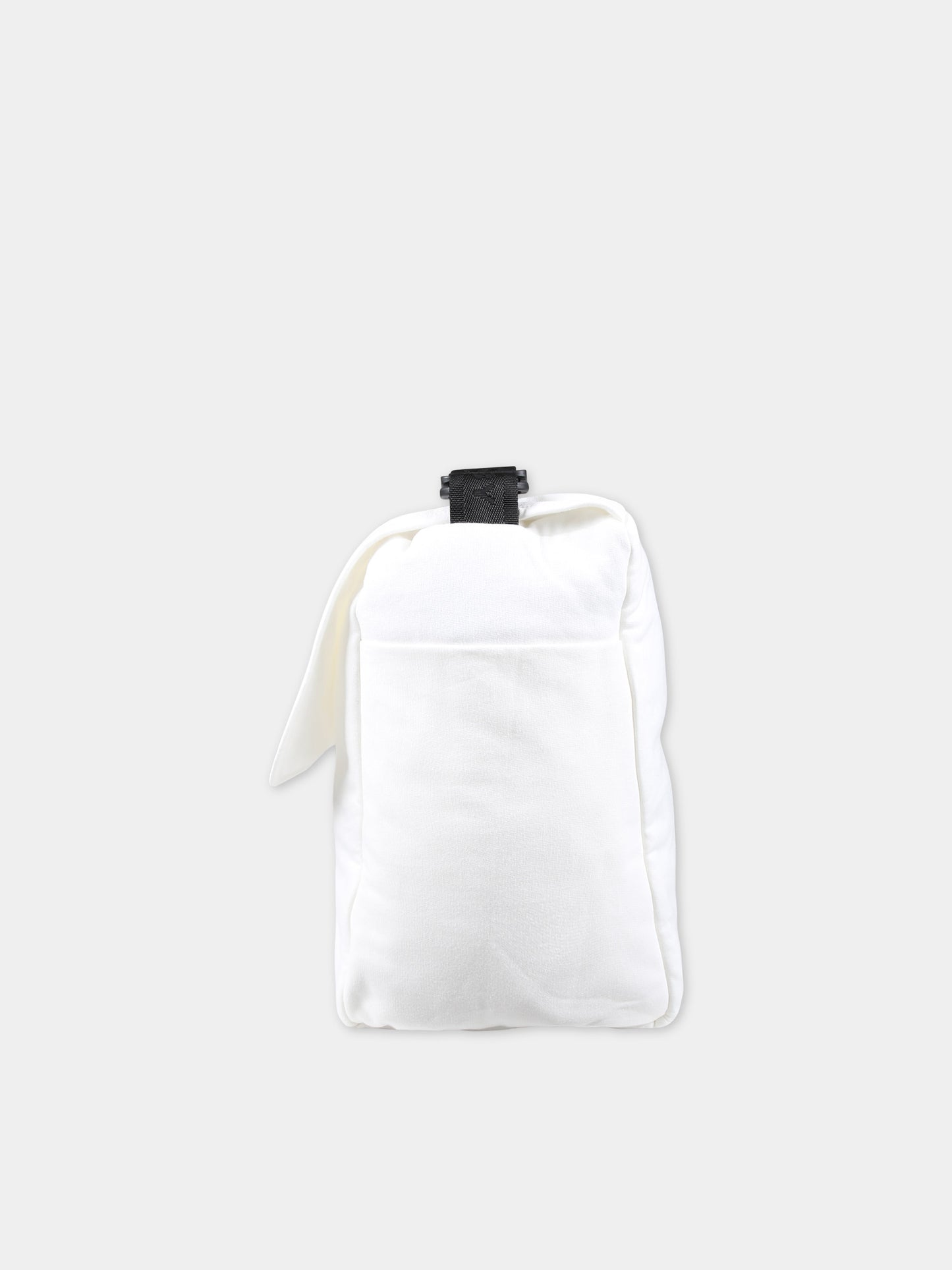 Borsa mamma bianca per neonato con Teddy Bear e logo,Moschino Kids,MTX03D LCA40 10063