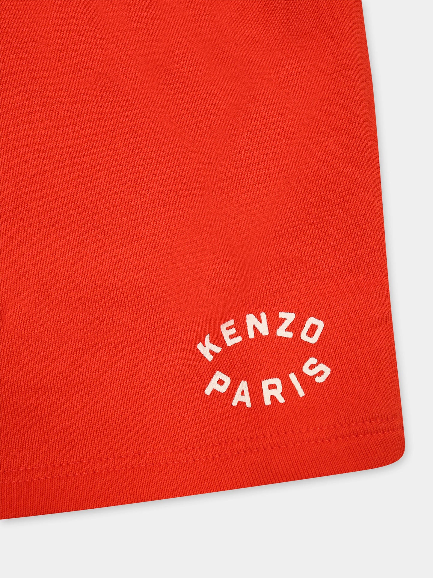 Vestito rosso per neonata con papavero,Kenzo Kids,K60547 987