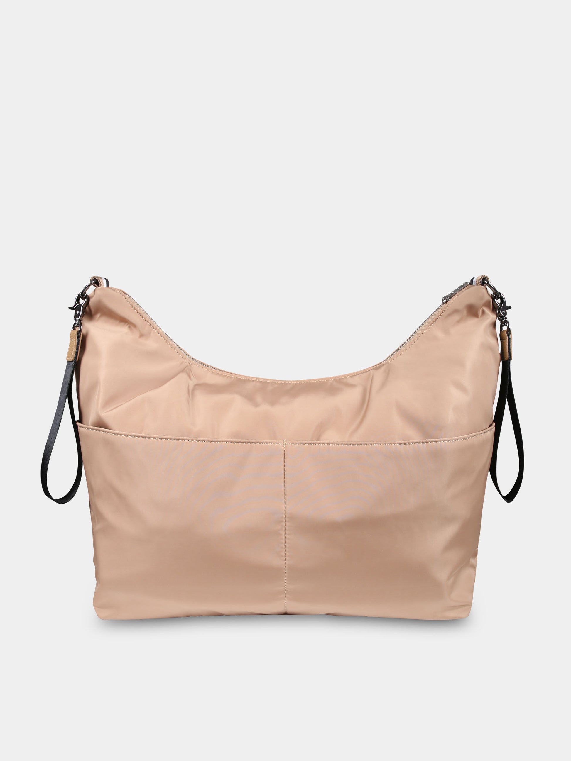 Borsa mamma beige per neonato con logo,Boss,J51558 269