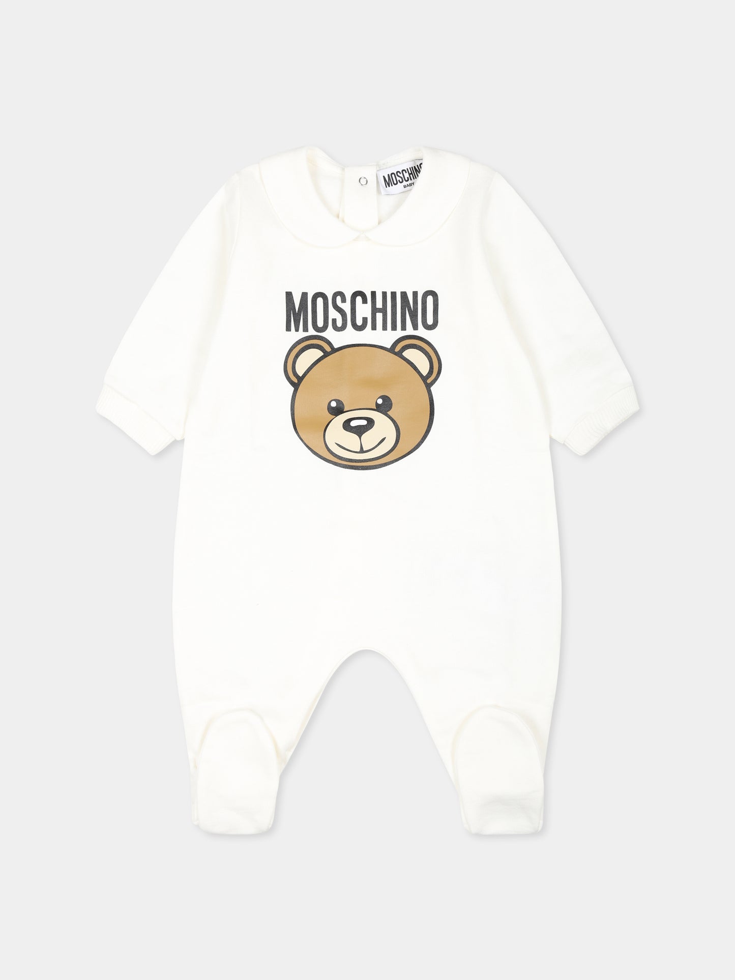 Set tutine avorio per neonati con Teddy Bear