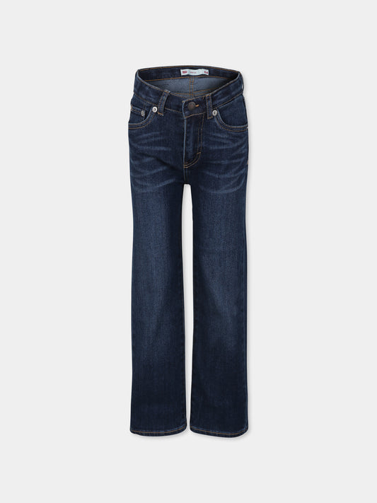 Jeans blu per bambino con logo,Levi's Kids,EG381 DAE