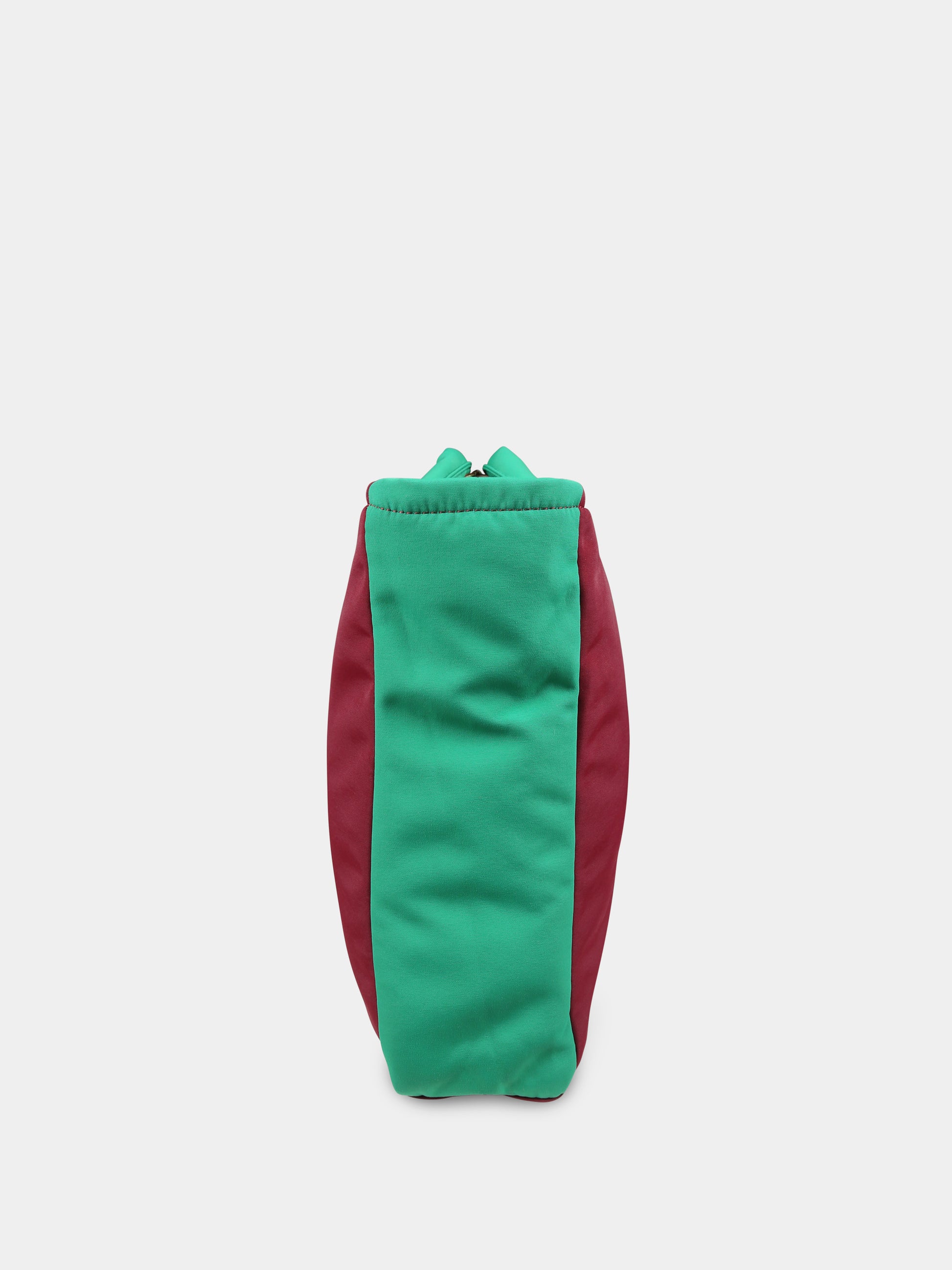 Borsa bordeaux per bambini con logo vintage,Bobo Choses,B224AI022