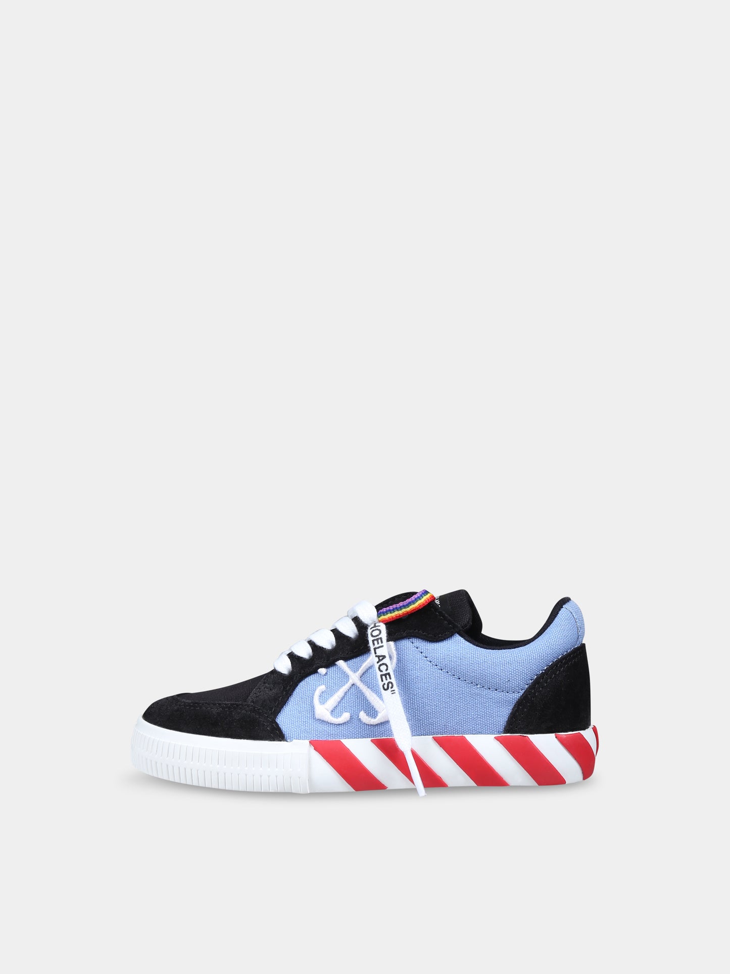 Sneakers nere per bambino con frecce,Off White,OBIA003F24LEA0011040