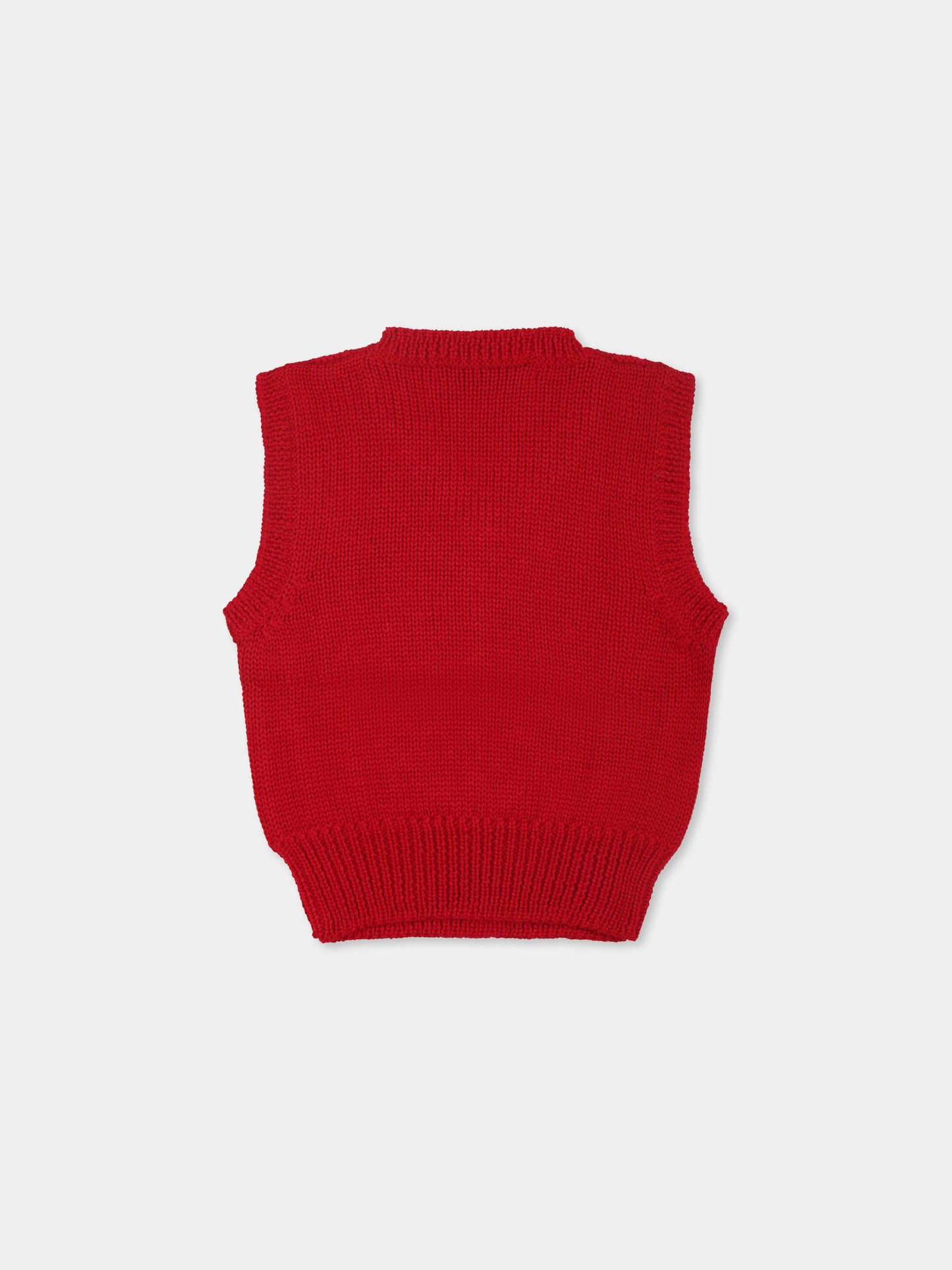 Maglia gilet per neonata,La Stupenderia,WJGL42826