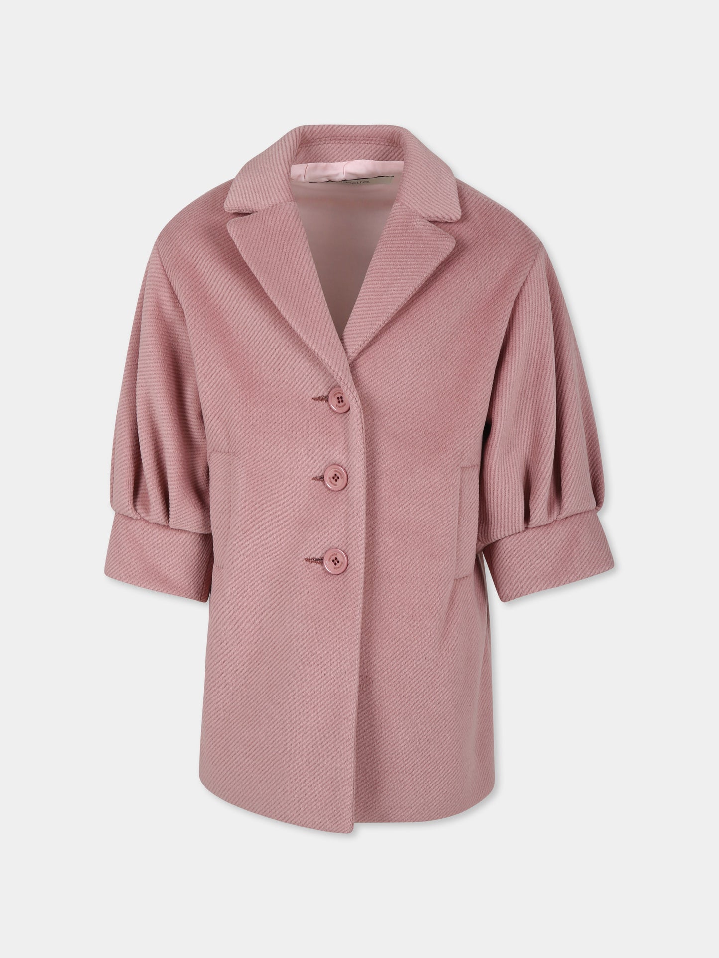 Cappotto rosa per bambina,Simonetta,SV2A00 E0183 536