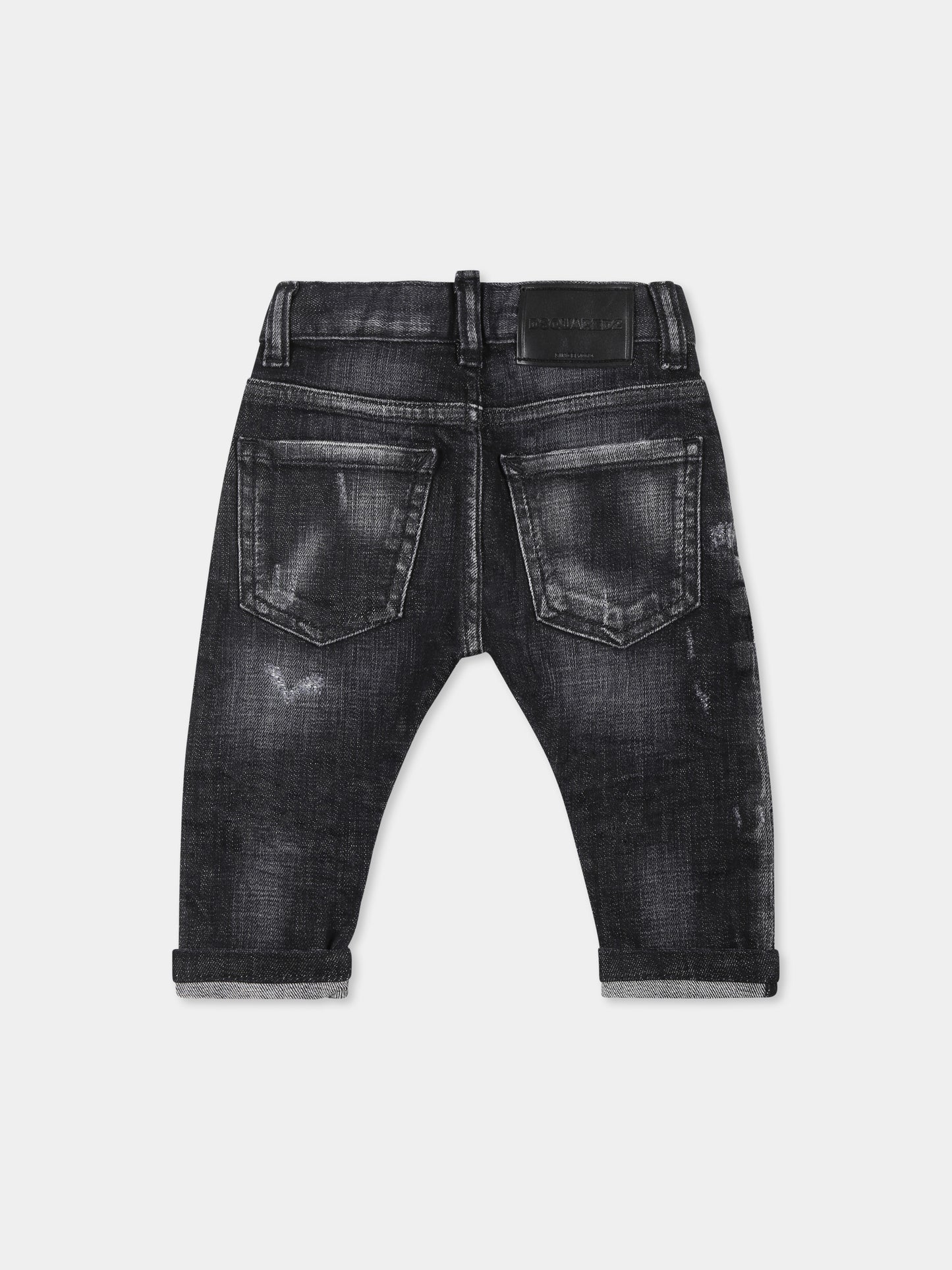 Jeans neri per neonato,Dsquared2,DQ01TC D0A97 D2P76AB DQ02