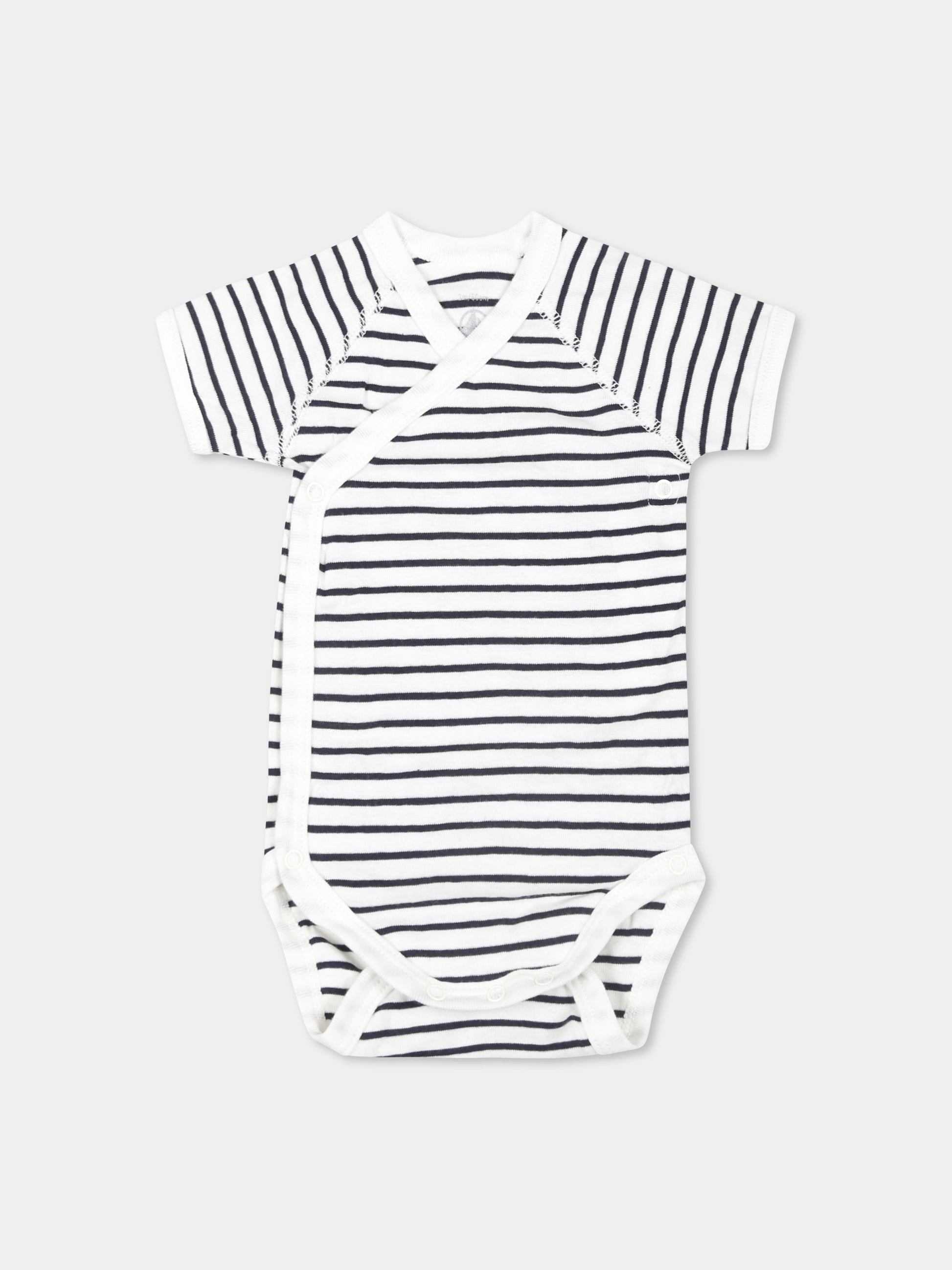 Set body multicolor per neonato,Petit Bateau,A097H VARIANTE 1 00