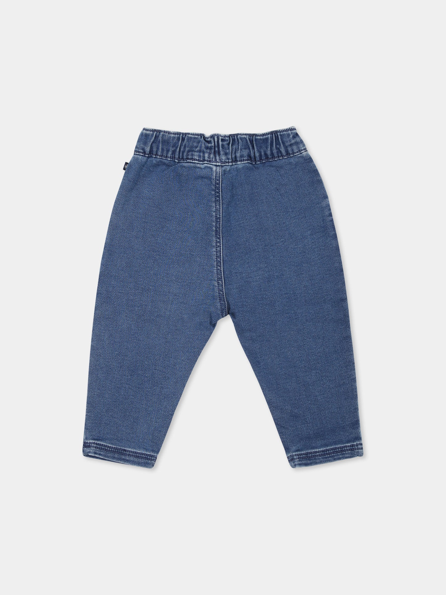 Jeans blu per neonati,Petit Bateau,A08FF BLEU DELAVE 01