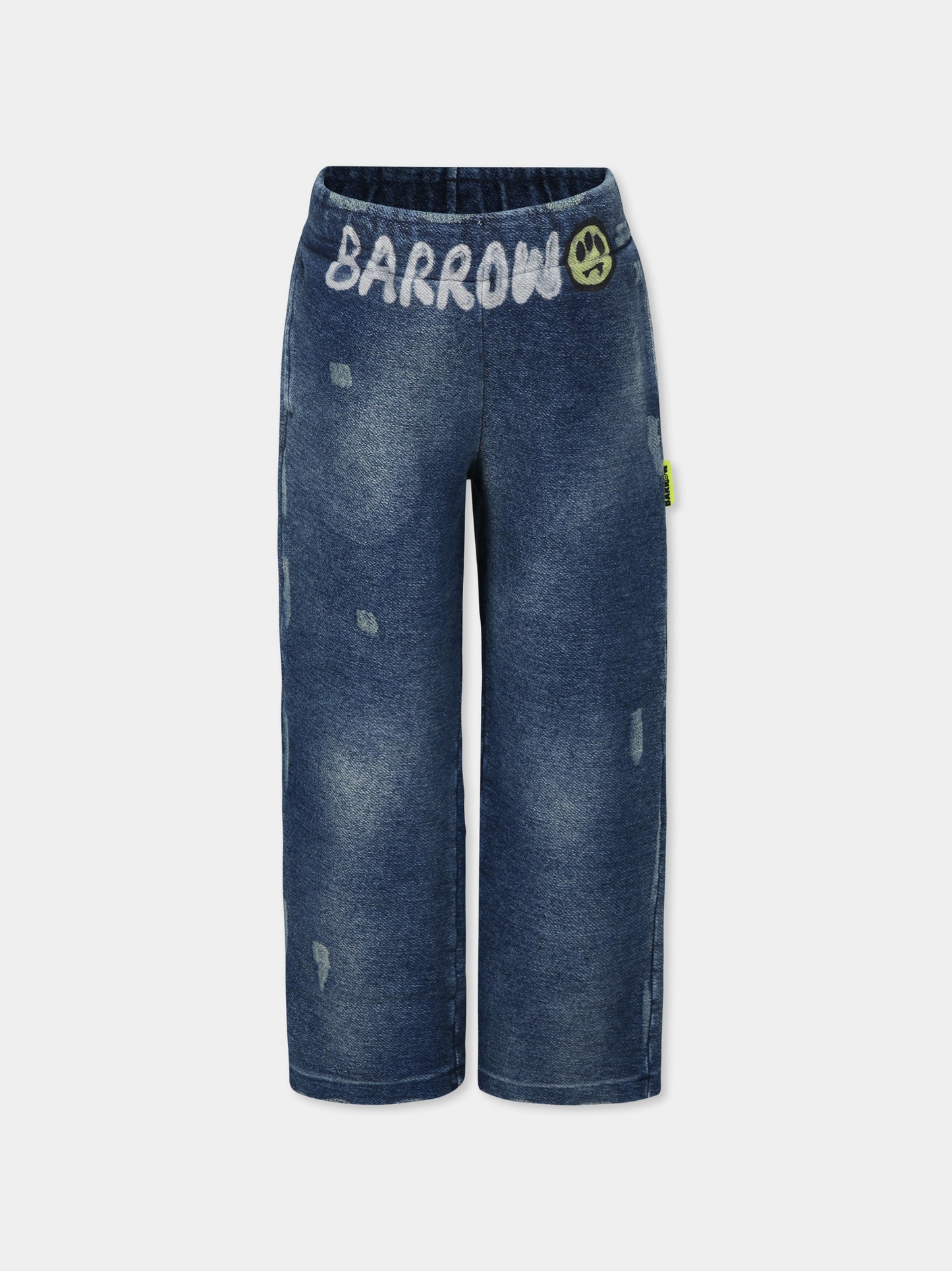 Jeans blu per bambini con smile,Barrow,F4BKJUFP035 126