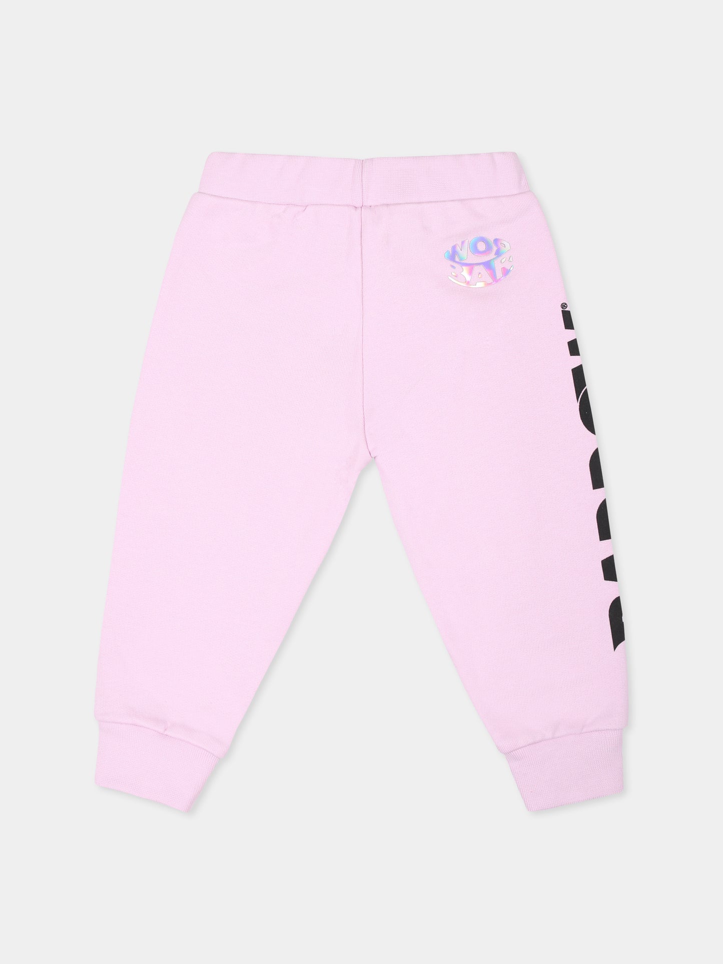 Pantaloni rosa per neonati con smile,Barrow,F4BKUNFP141 BW014