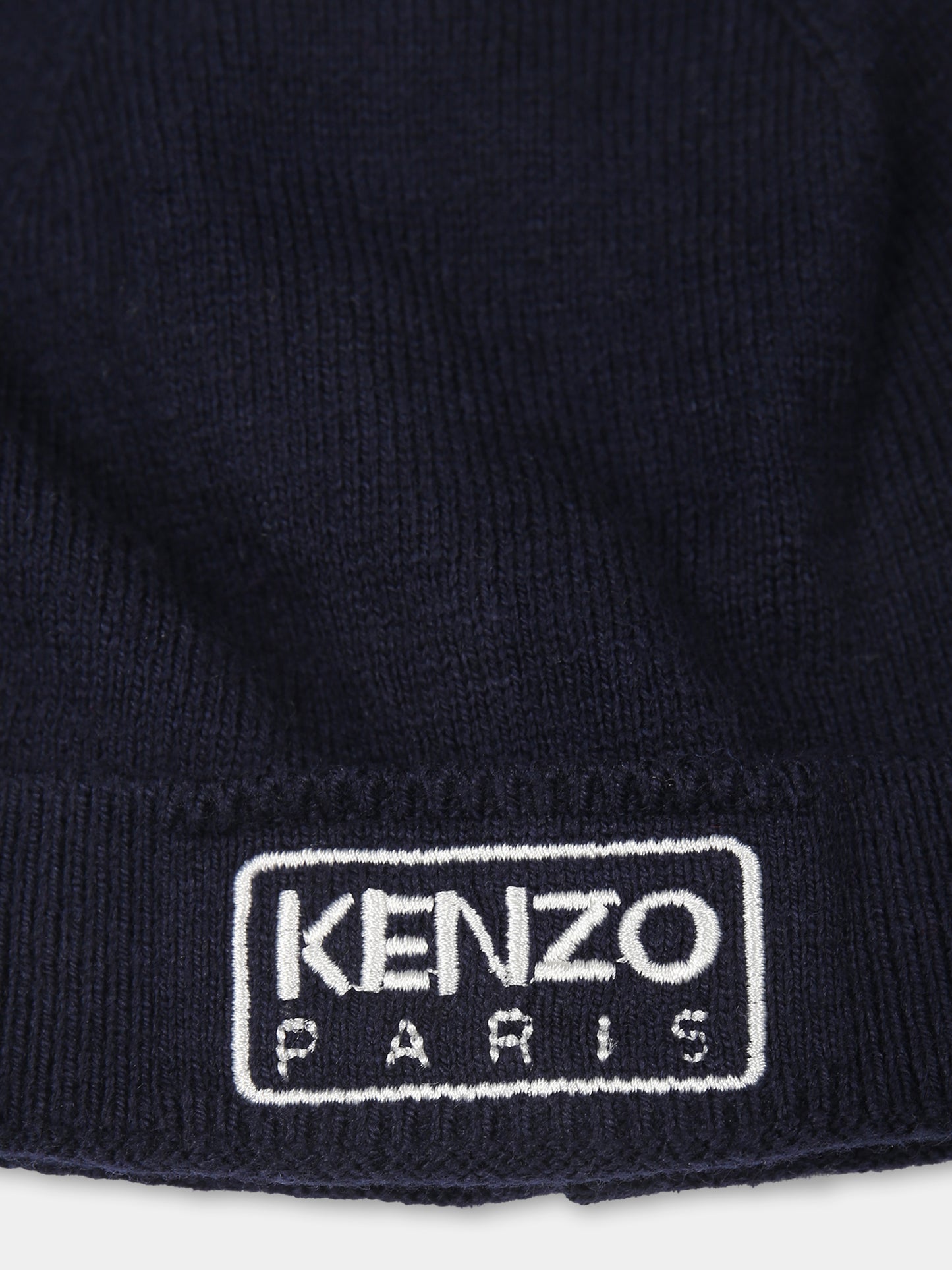 Completo nascita blu per neonati con logo,Kenzo Kids,K60455 84A