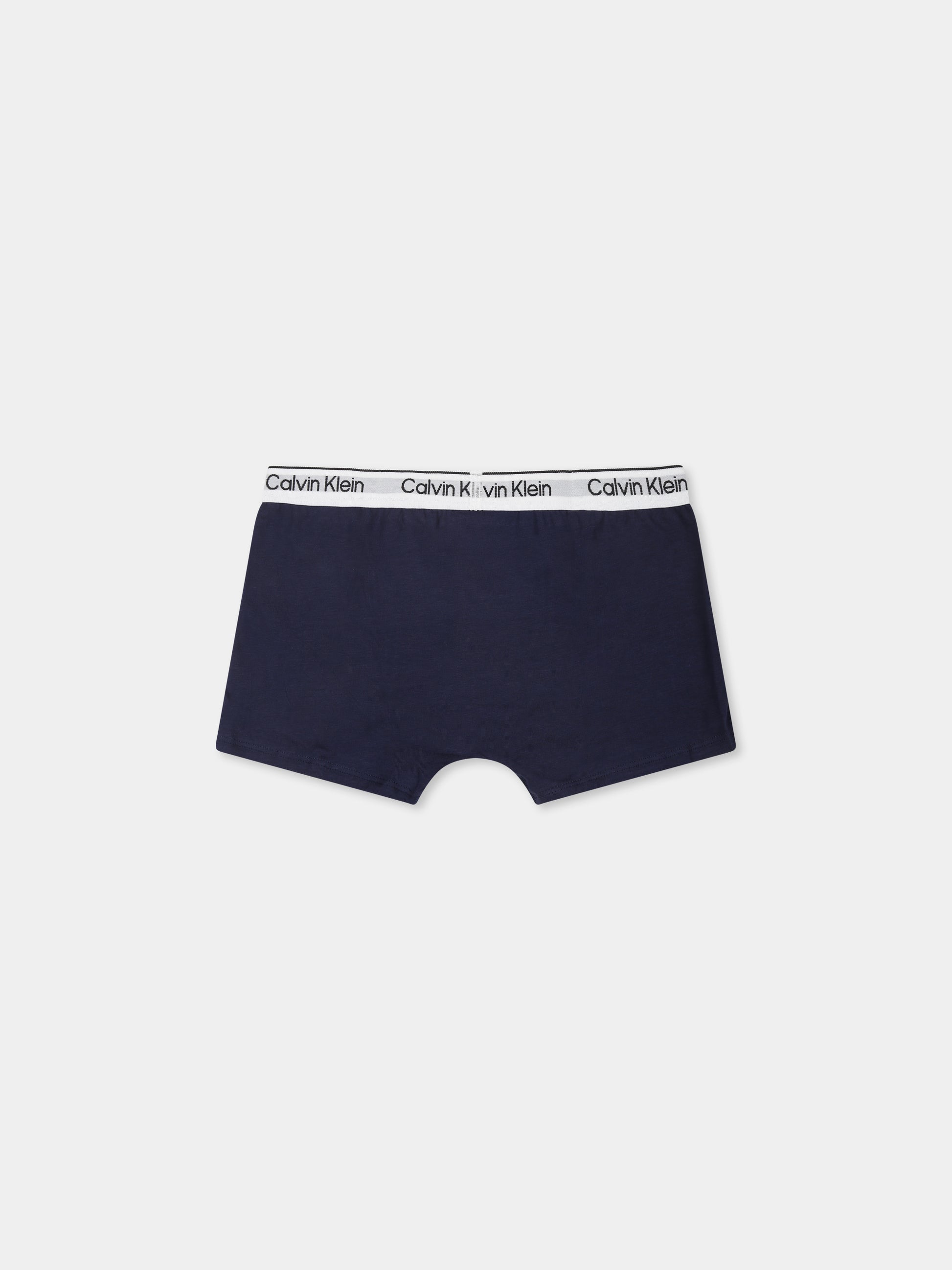 Set boxer multicolor per bambino con logo,Calvin Klein Kids,B70B700490 0SR