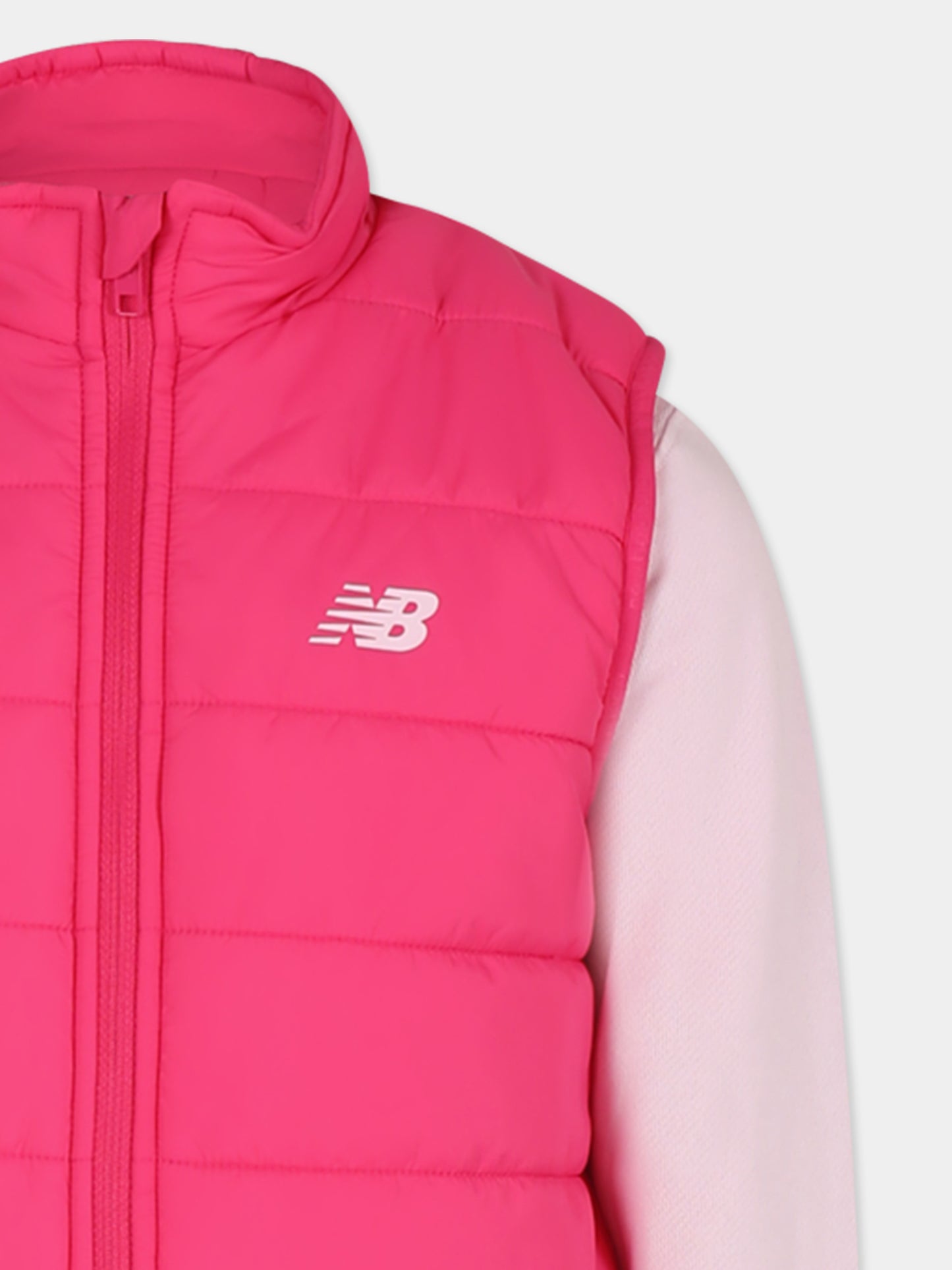 Completo rosa per bambina con logo,New Balance,24W NBLAKG0044J LAKG0044J LIR