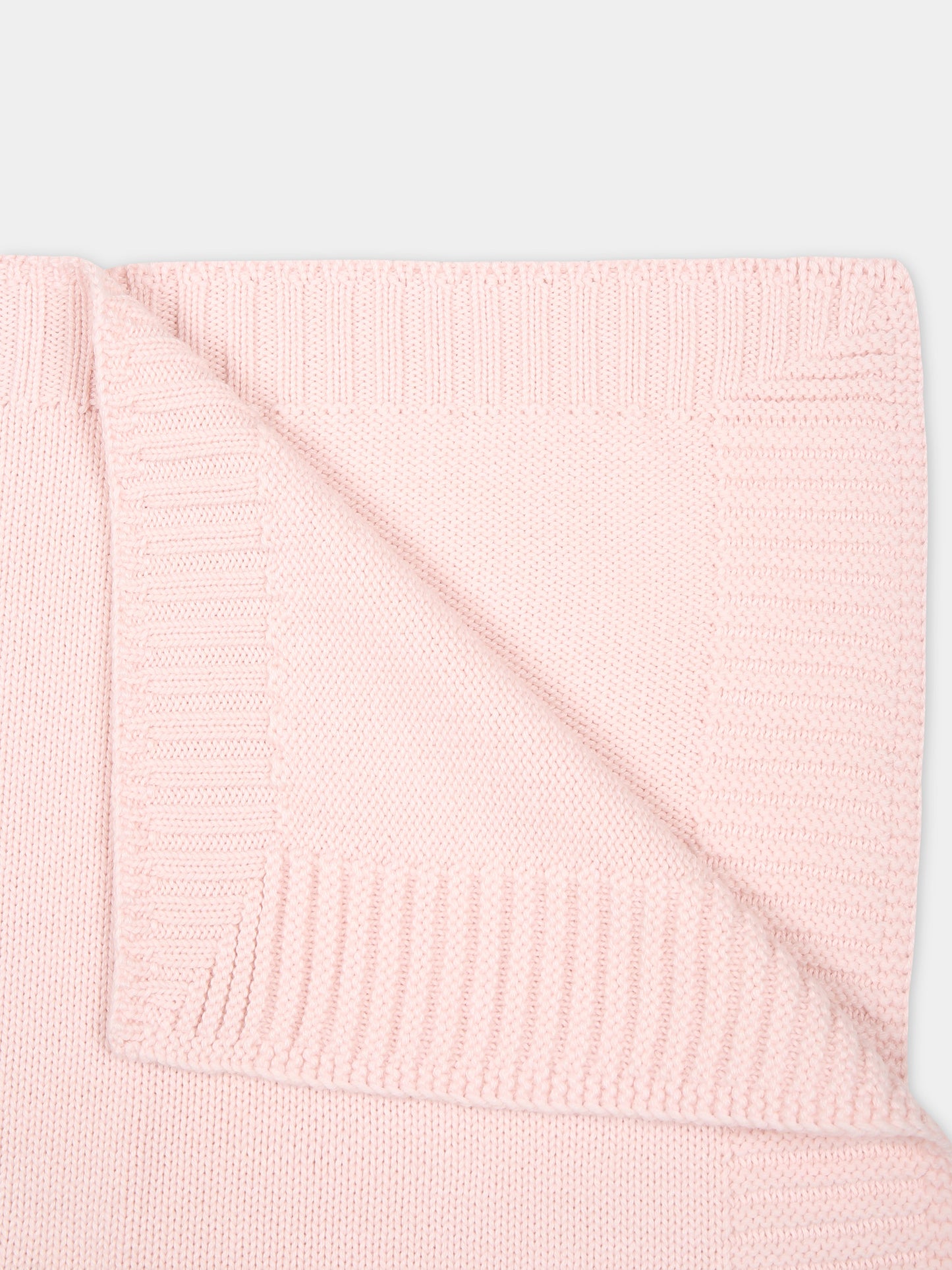 Coperta rosa per neonata con riccio,Tartine Et Chocolat,T60006F 31