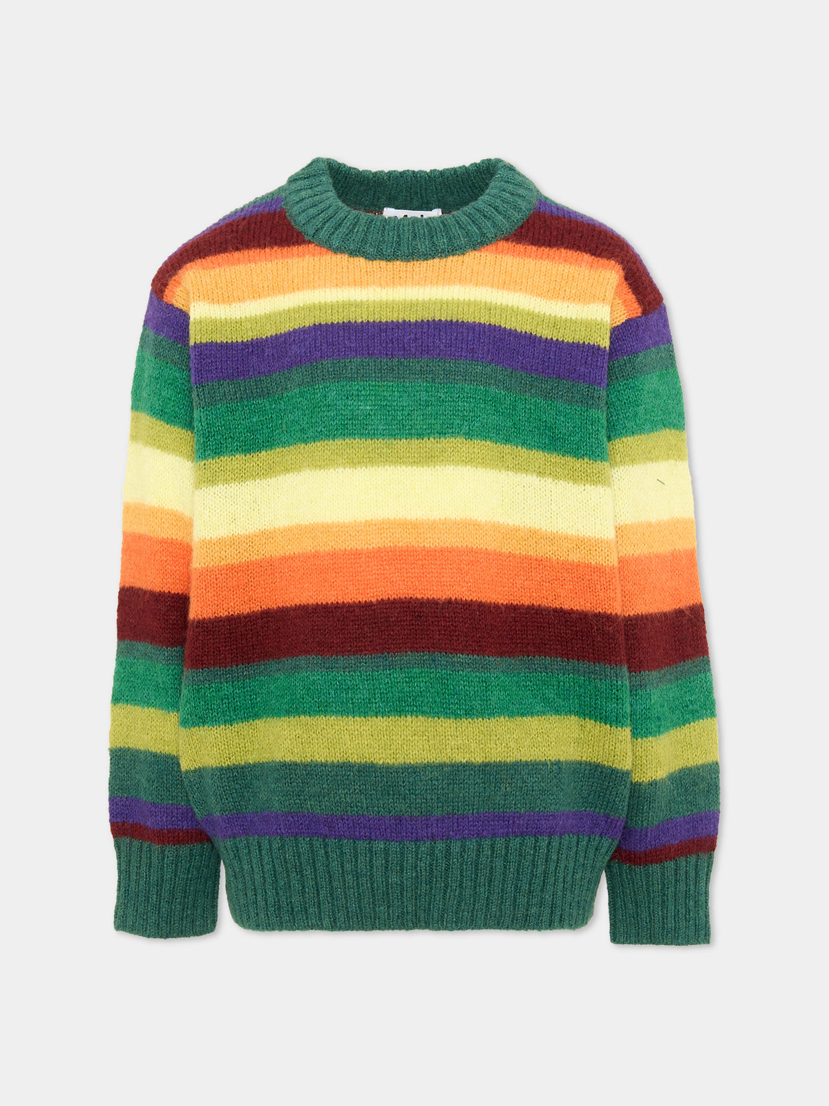 Maglione multicolor Bello a righe per bambino,Molo,1W24K202 2746
